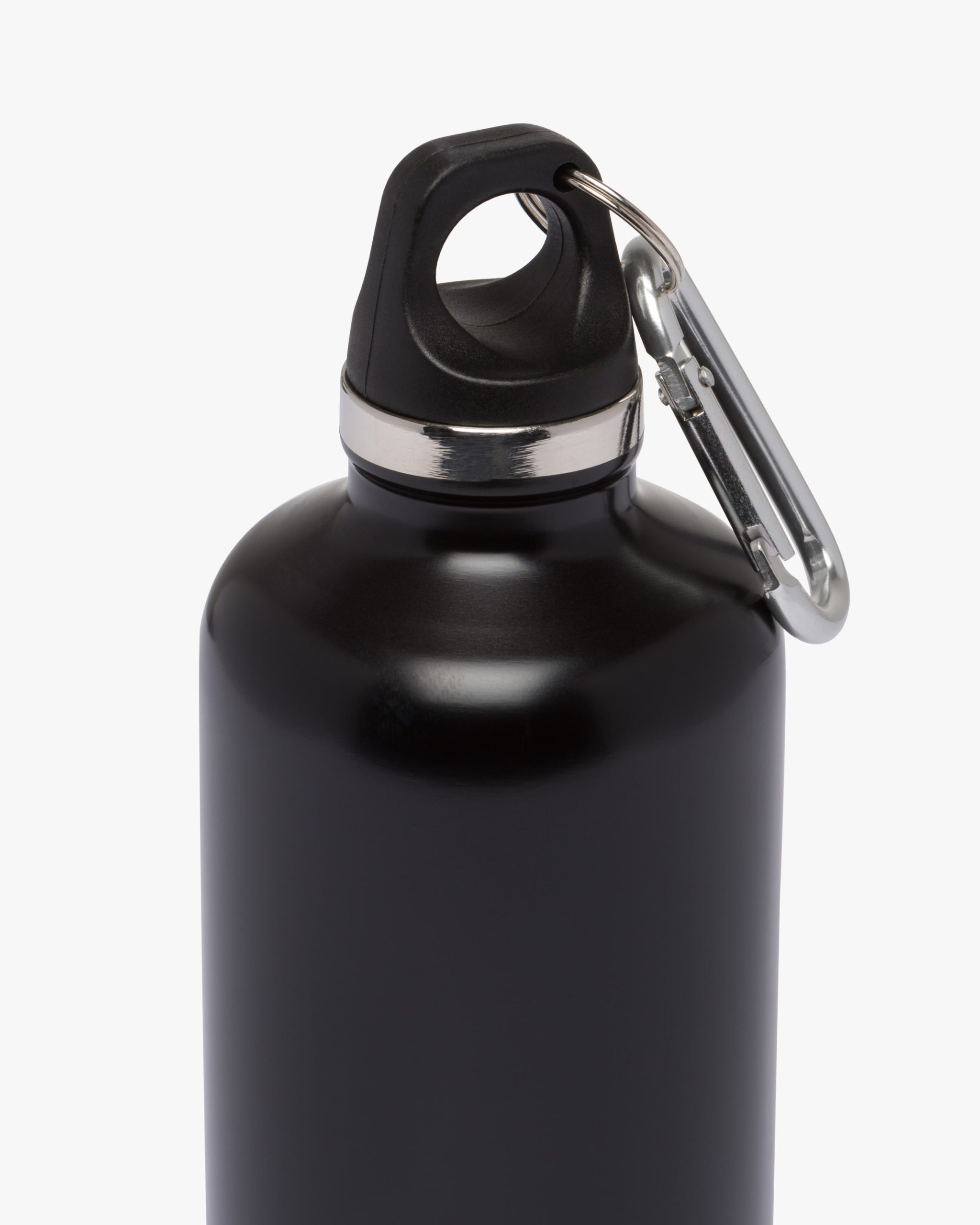 Black Stainless steel water bottle 350 ml - Image 2