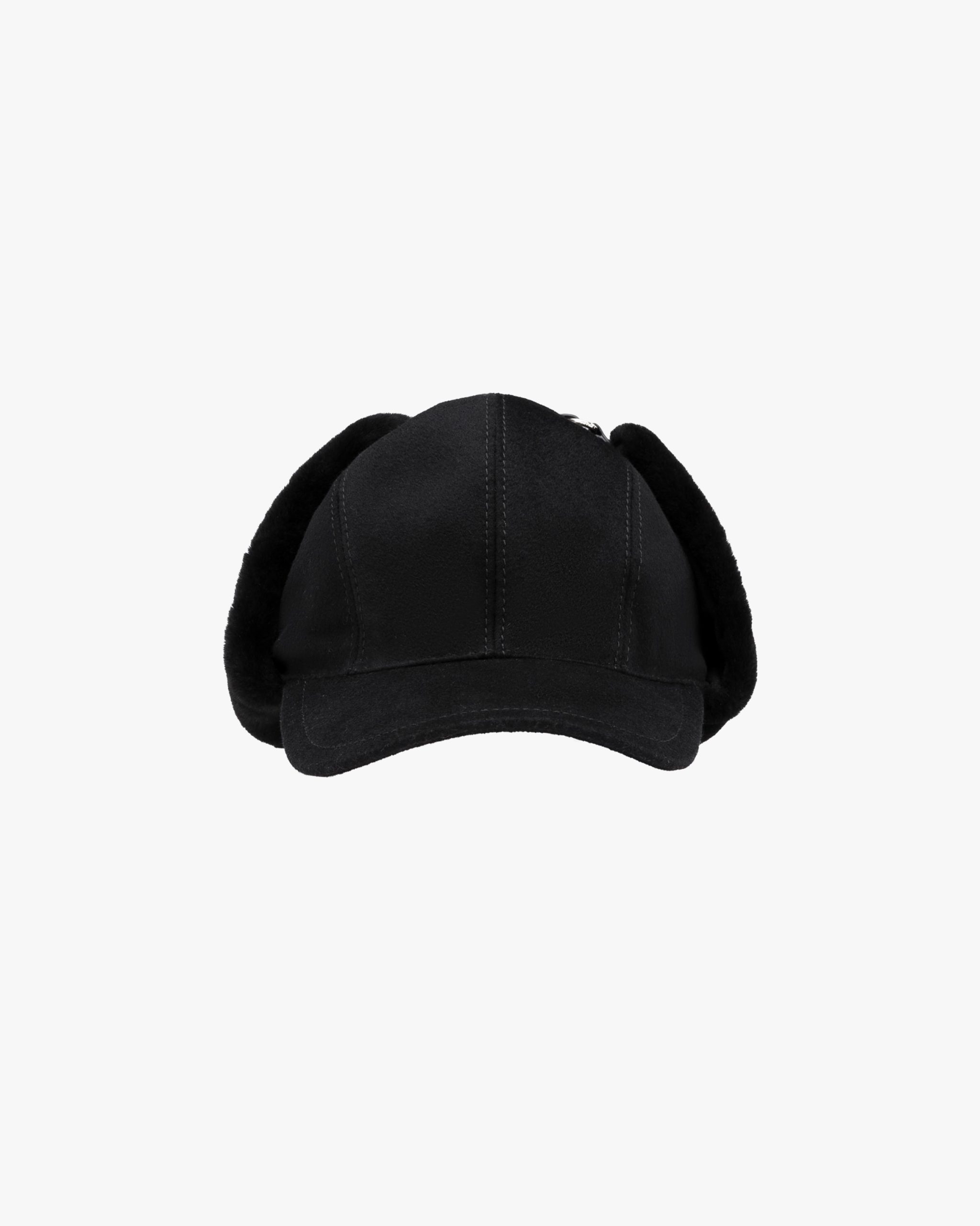 Black Wool Hat