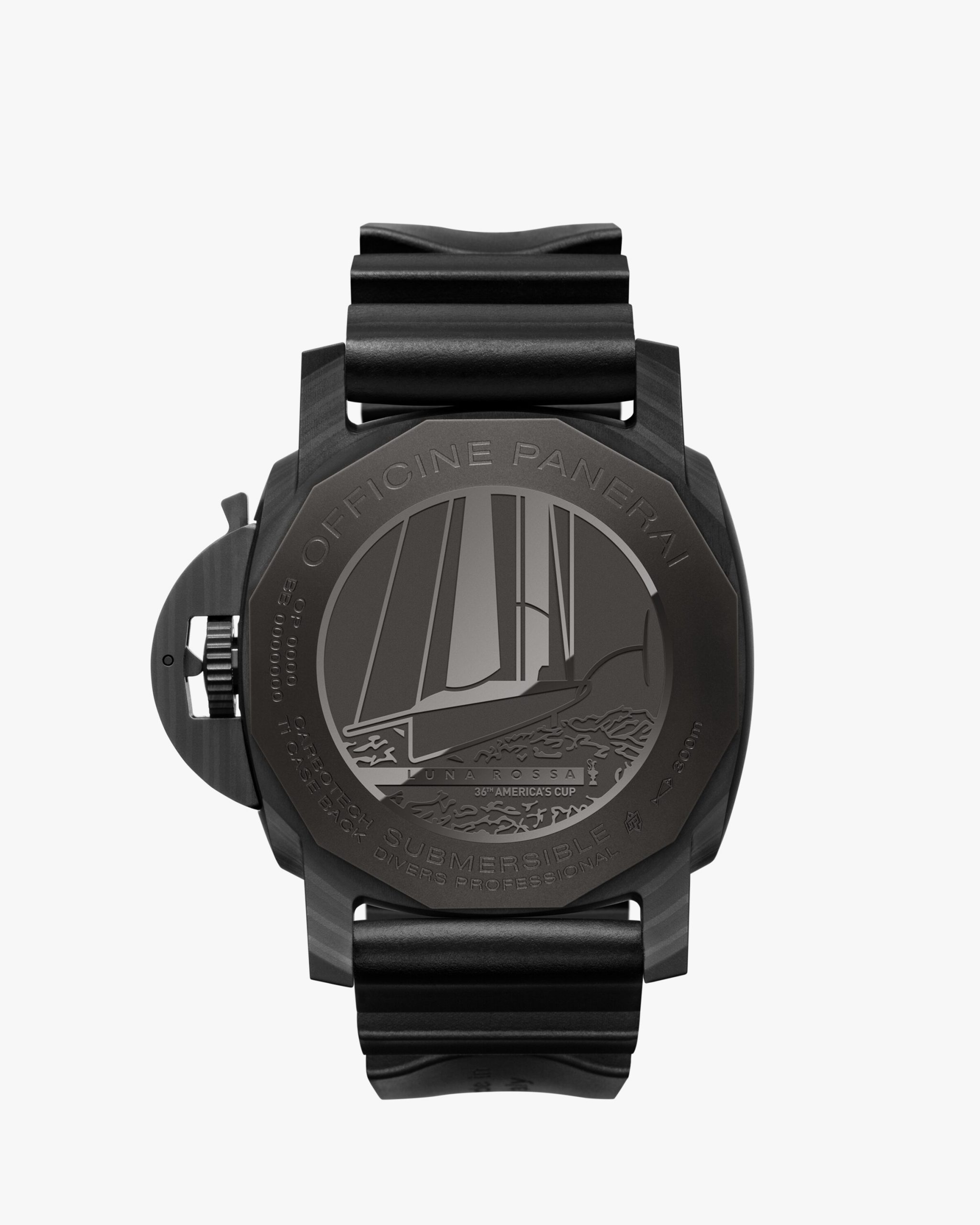 Black Submersible Luna Rossa Watch - 47mm - Image 2