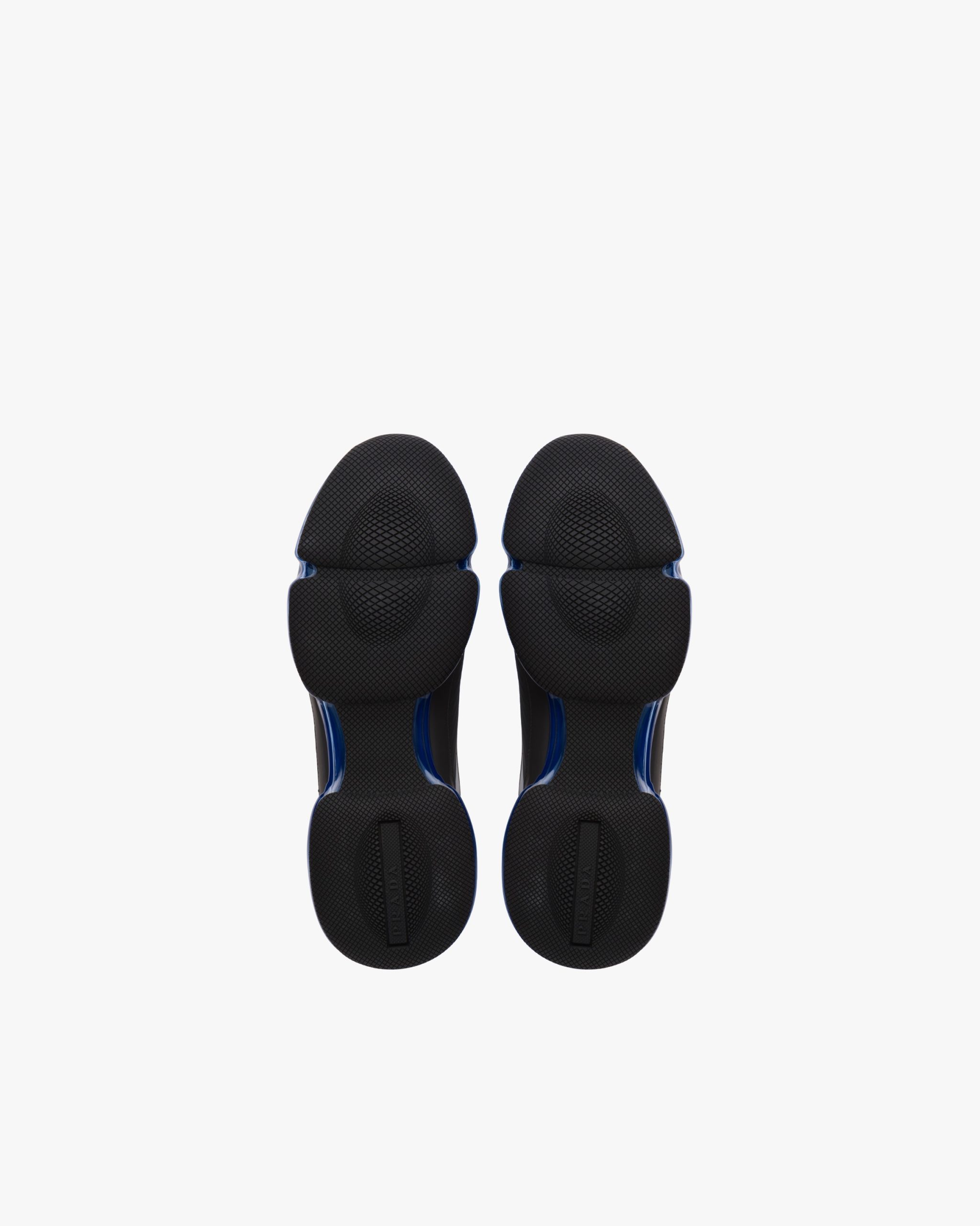 Anthracite Gray/baltic Blue Rubber Knit fabric sneakers - Image 6