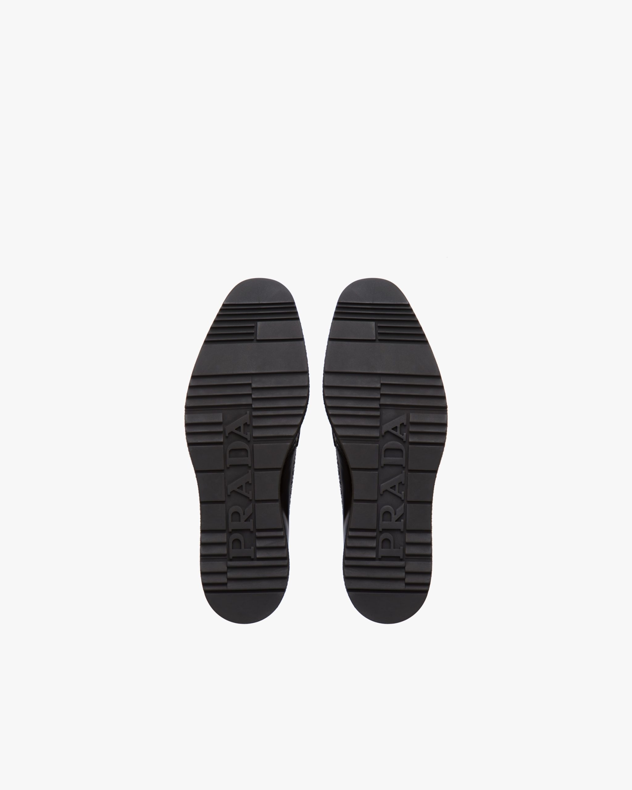 Black Brushed leather derby shoes - Image 5