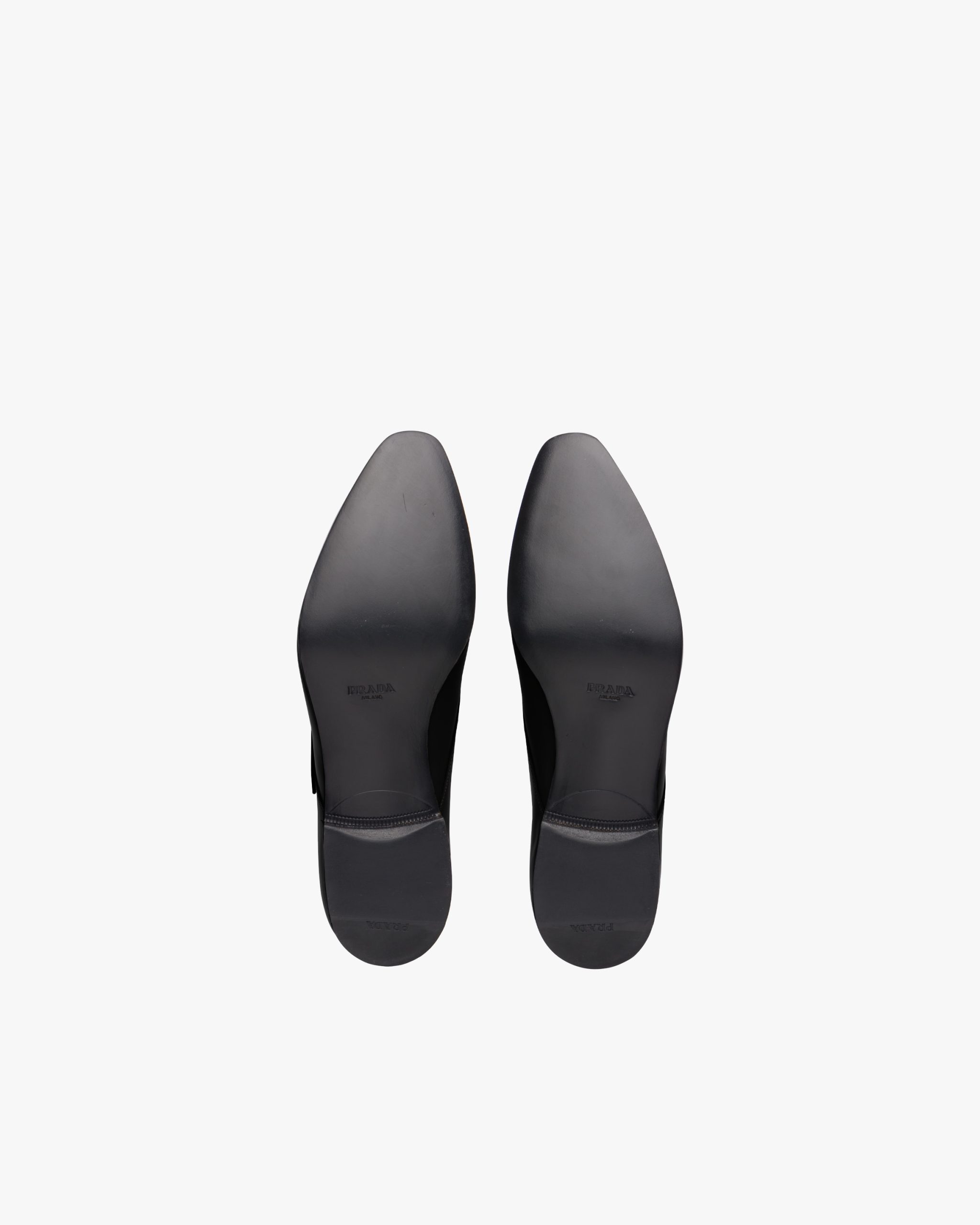 Black Brushed leather derby shoes - Image 5