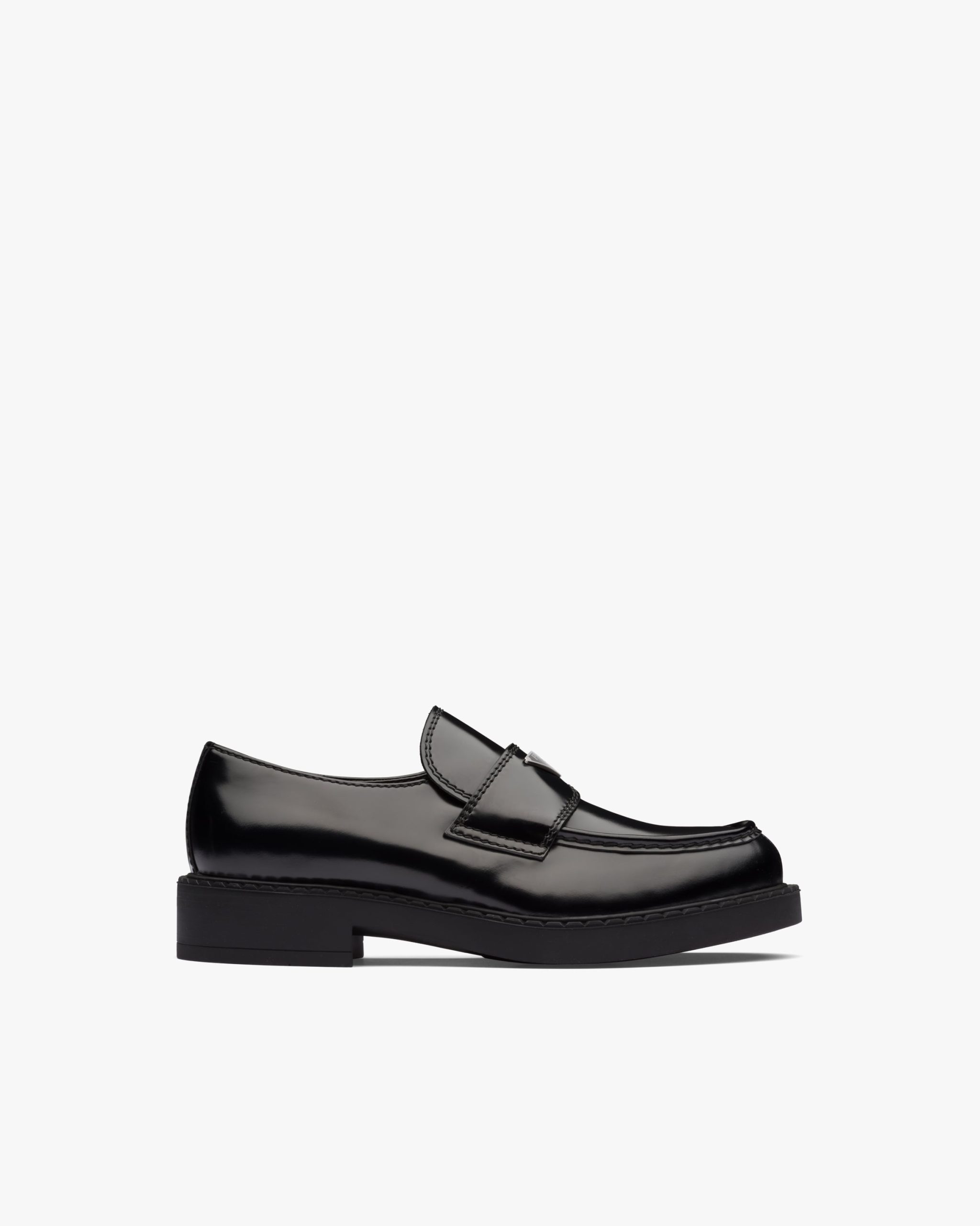 Black Chocolate brushed leather loafers - Image 2