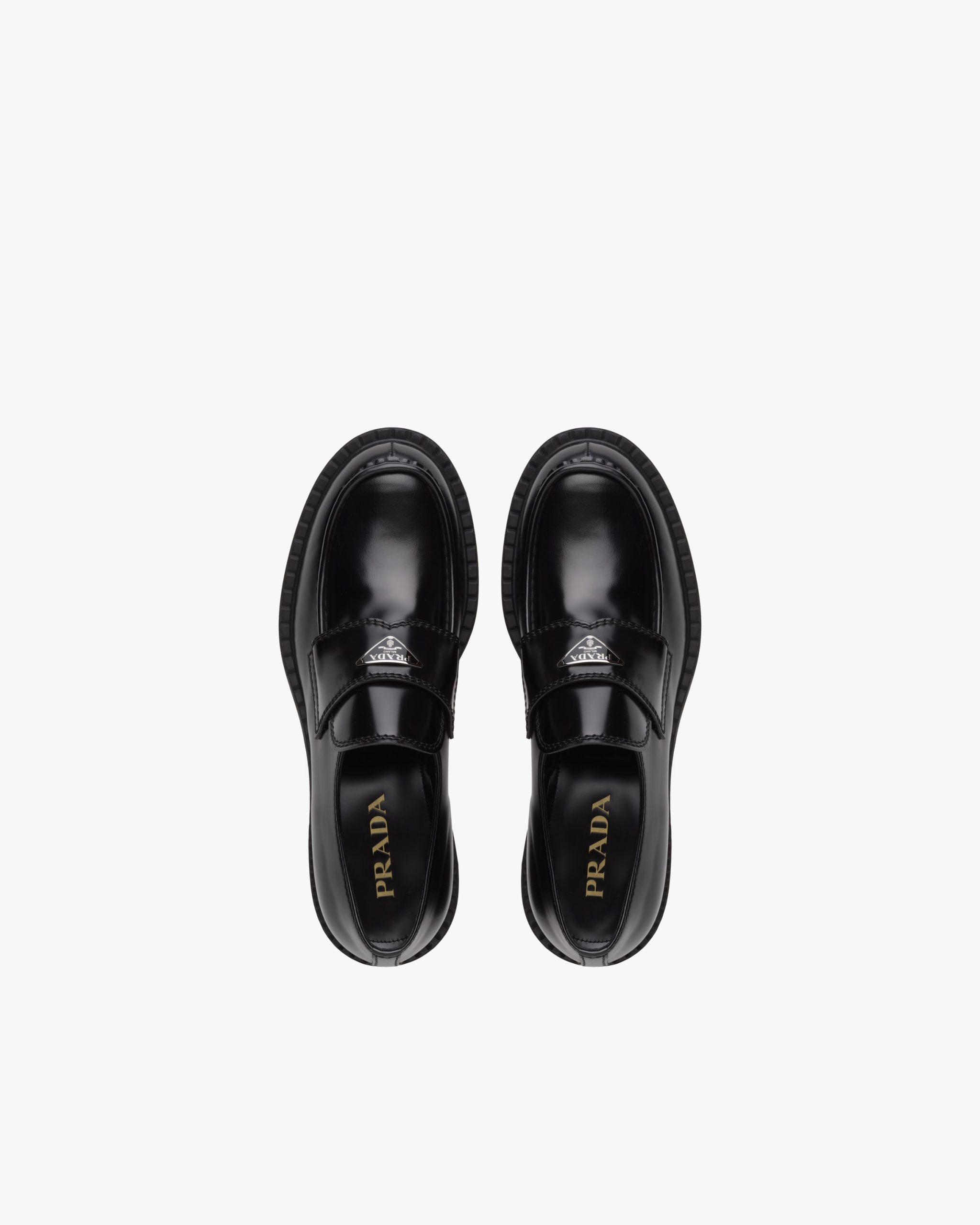 Black Chocolate brushed leather loafers - Image 4