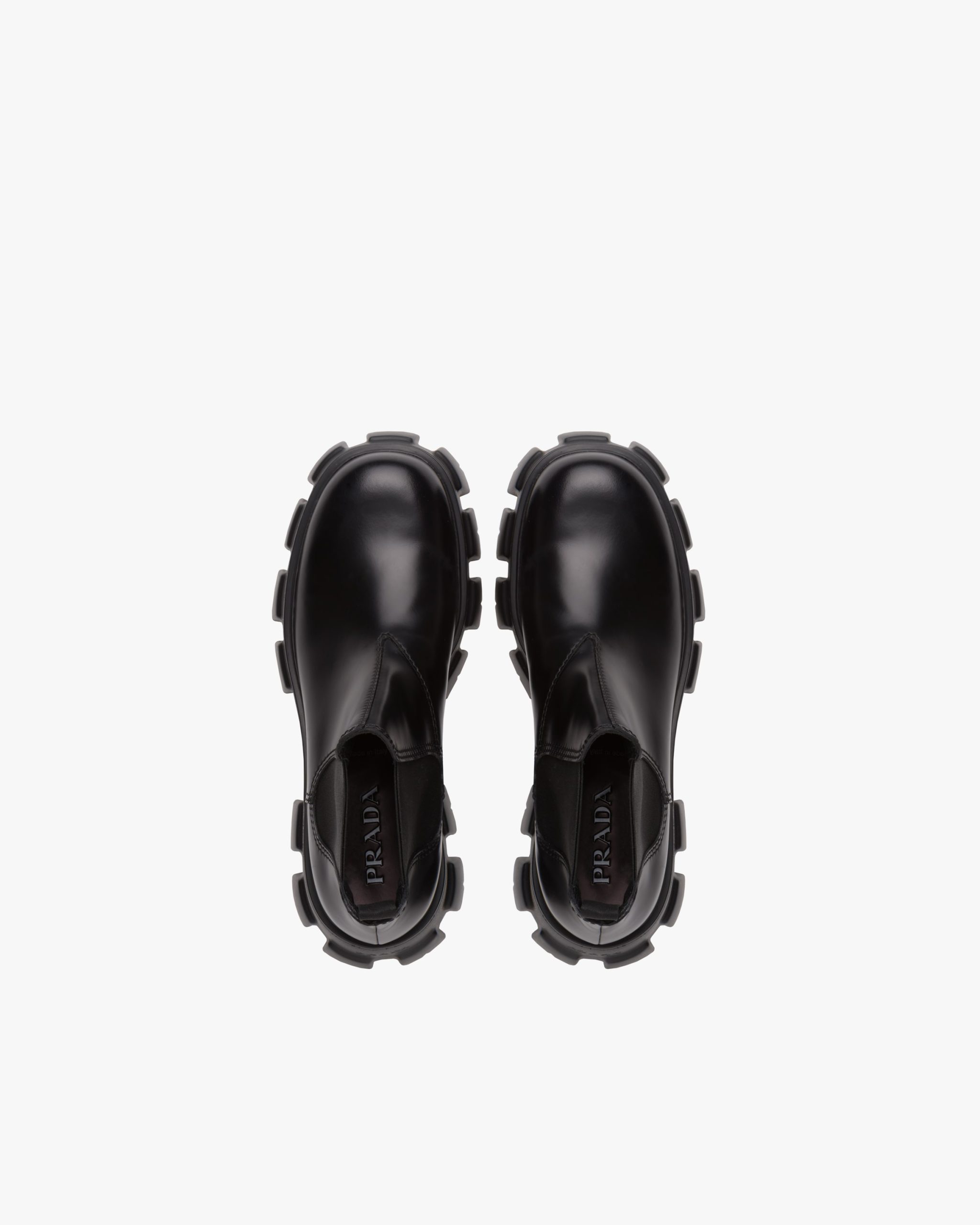 Black Monolith brushed leather Chelsea boots - Image 3