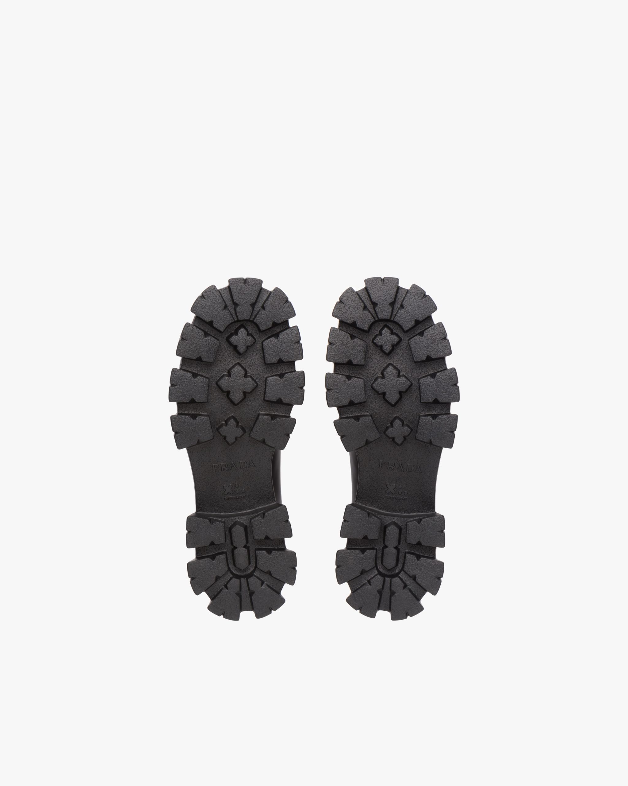 Black Monolith brushed leather lace-up shoes - Image 6