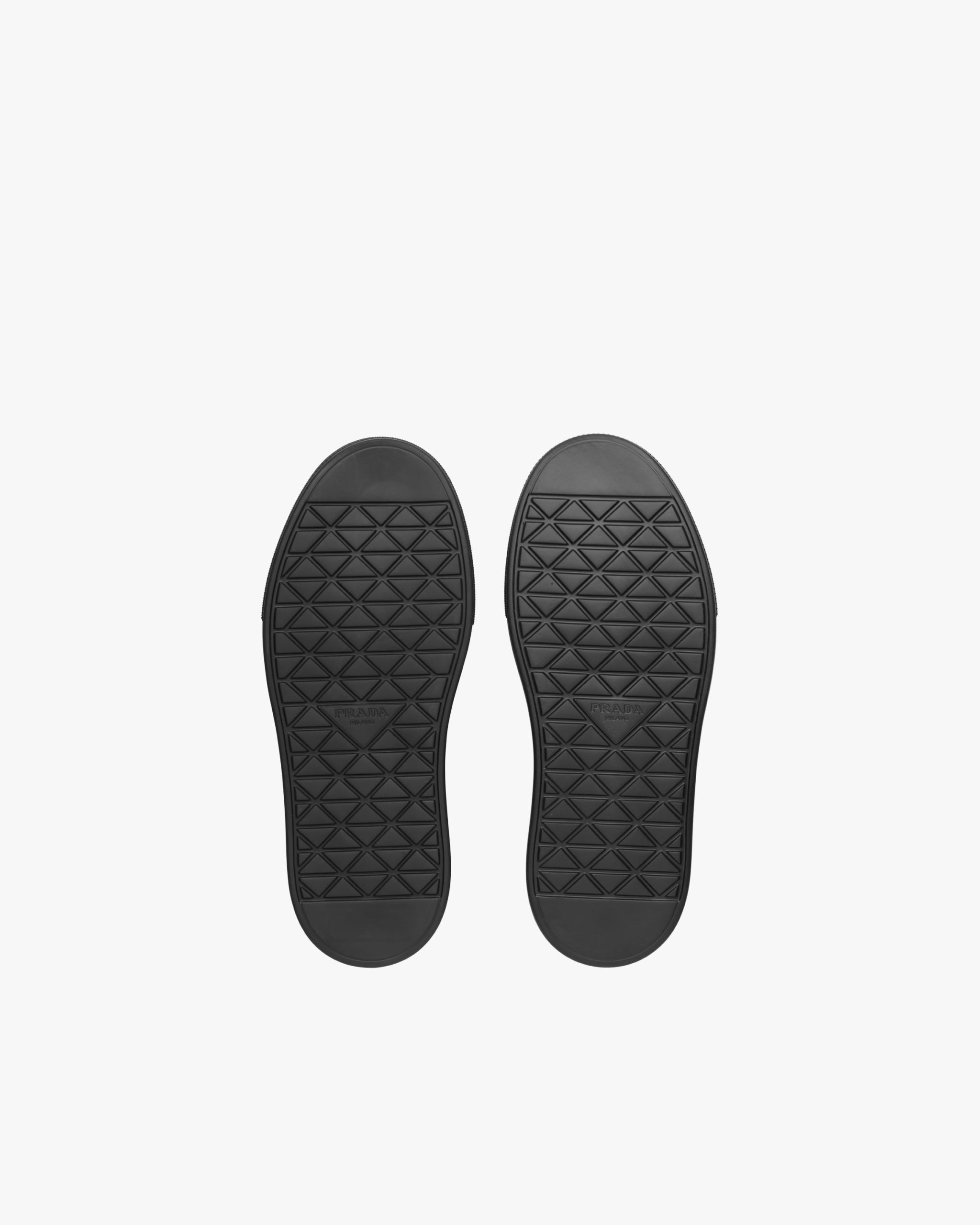 Black Prada Macro Re-Nylon and brushed leather sneakers - Image 6