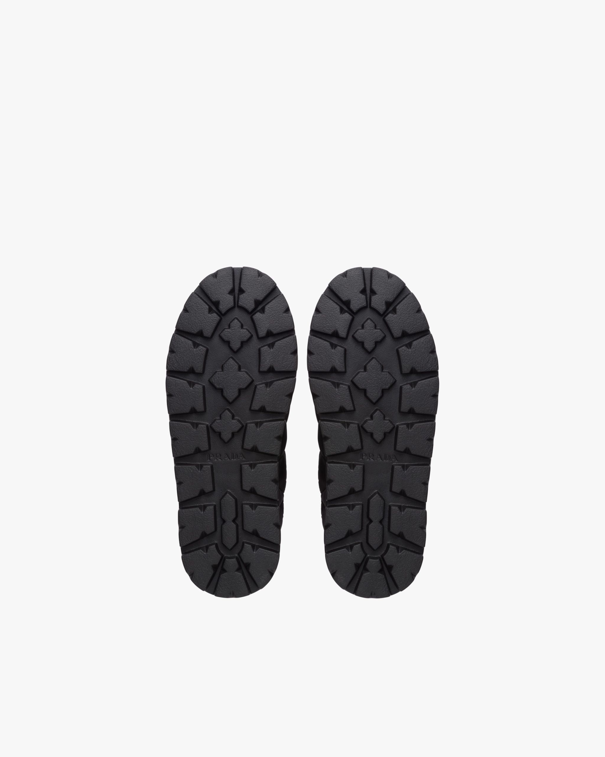 Black Quilted nylon sandals - Image 6