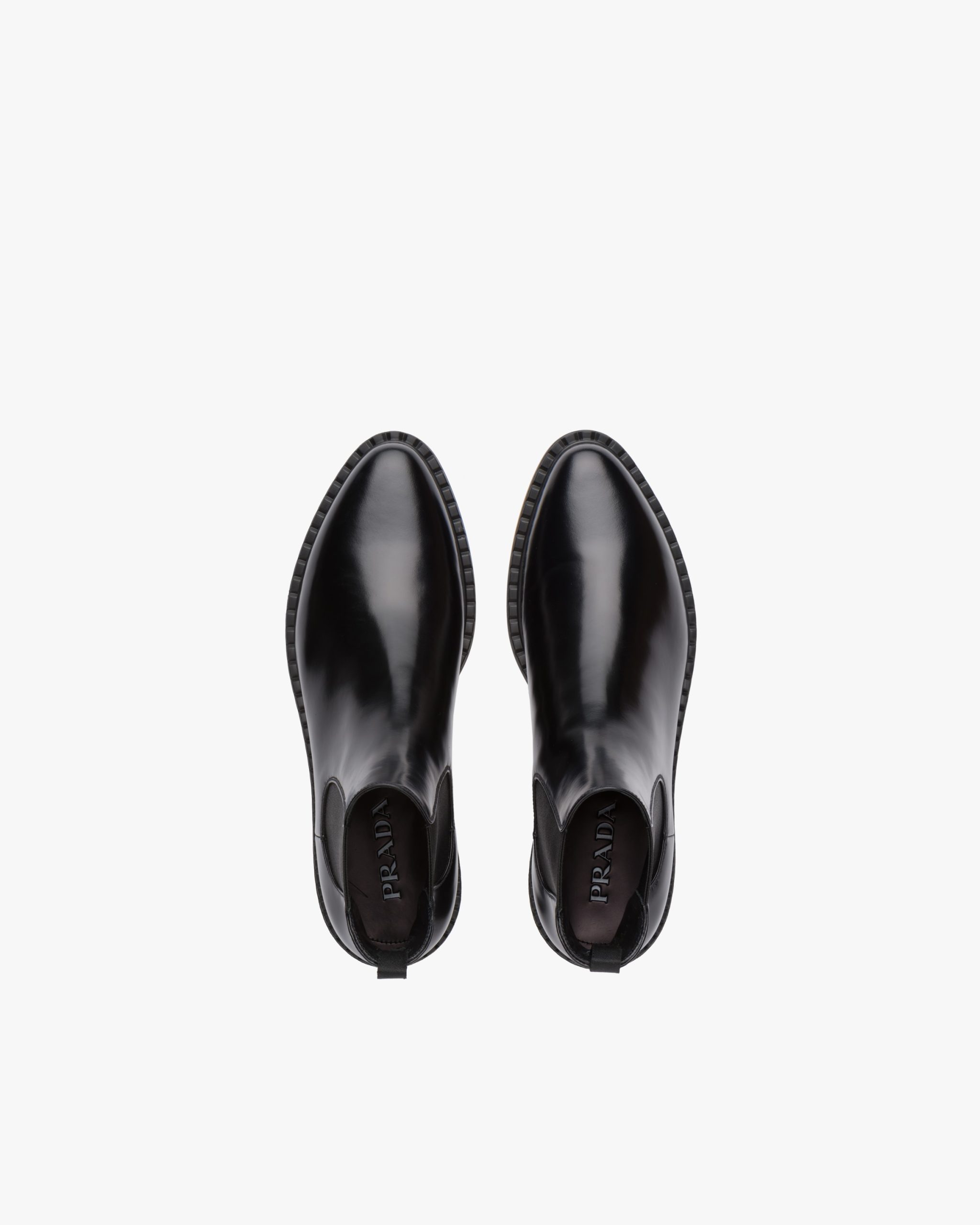Black Sharp brushed leather Chelsea boots - Image 3