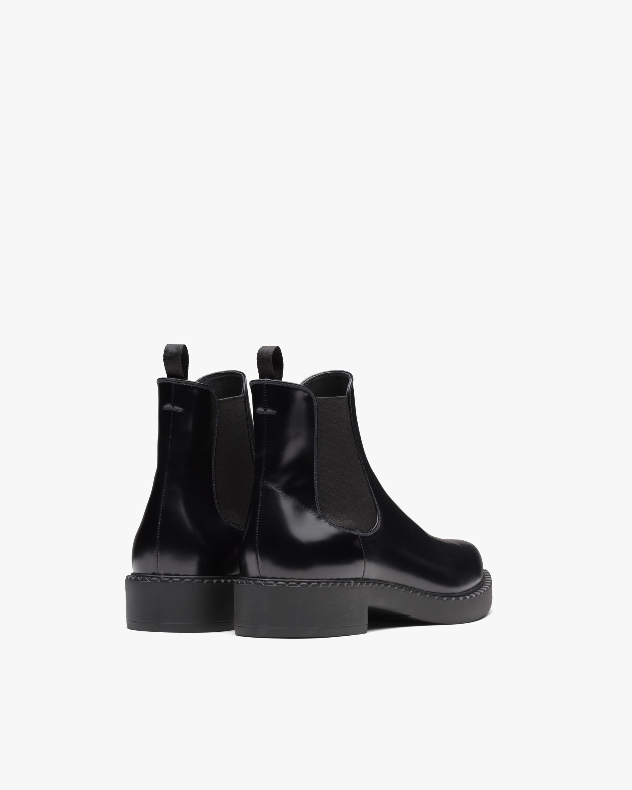 Black Sharp brushed leather Chelsea boots - Image 4