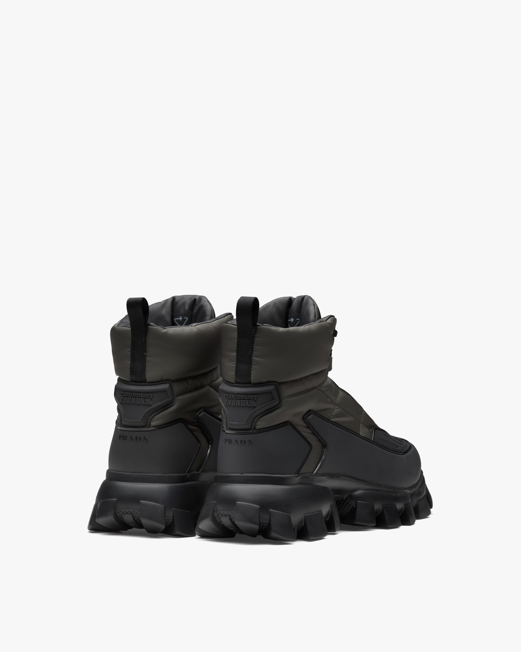 Forest Green/black Prada Cloudbust Thunder sneakers - Image 3