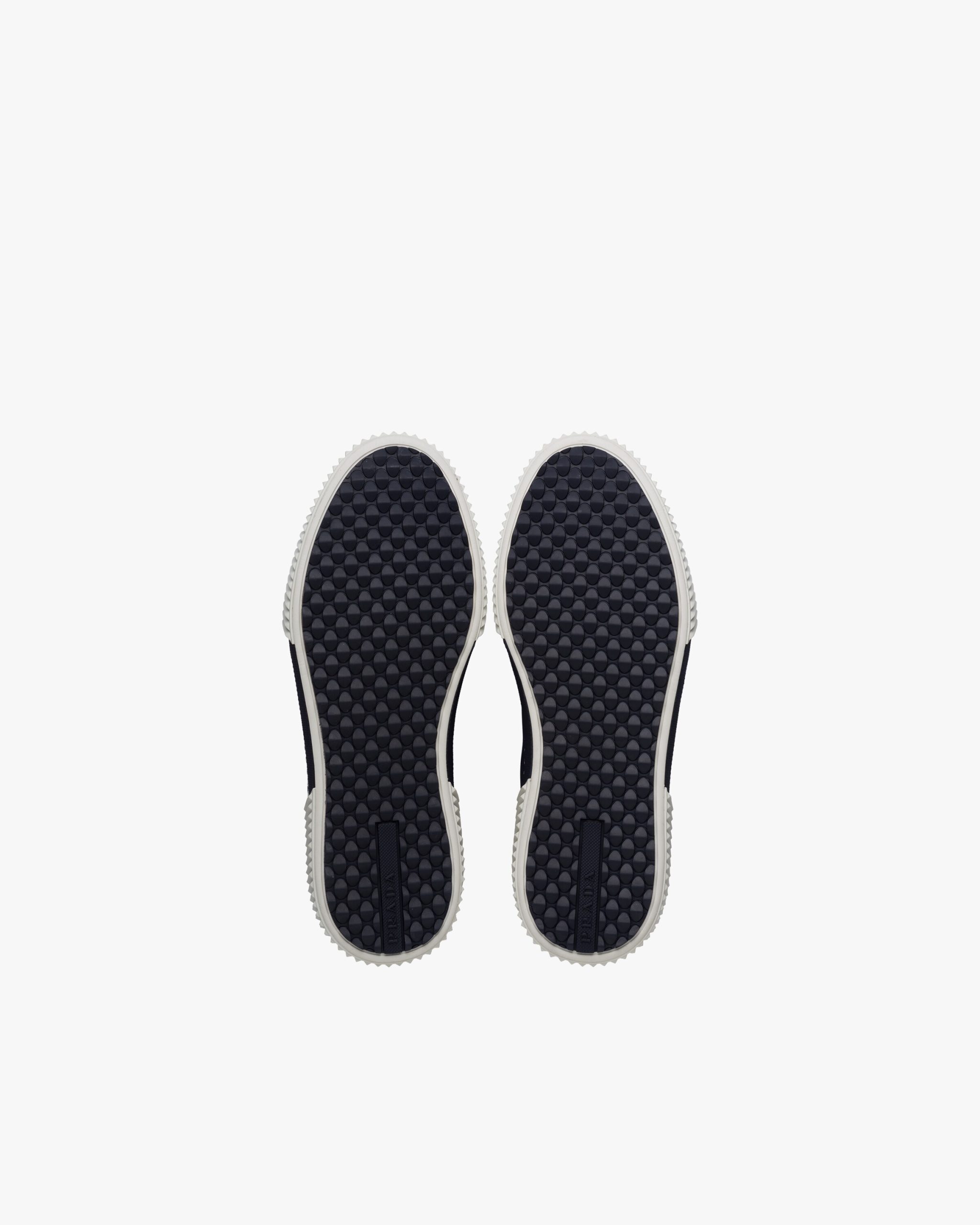 Steel Gray/midnight Blue Stratus Suede And Technical Fabric Sneakers - Image 5