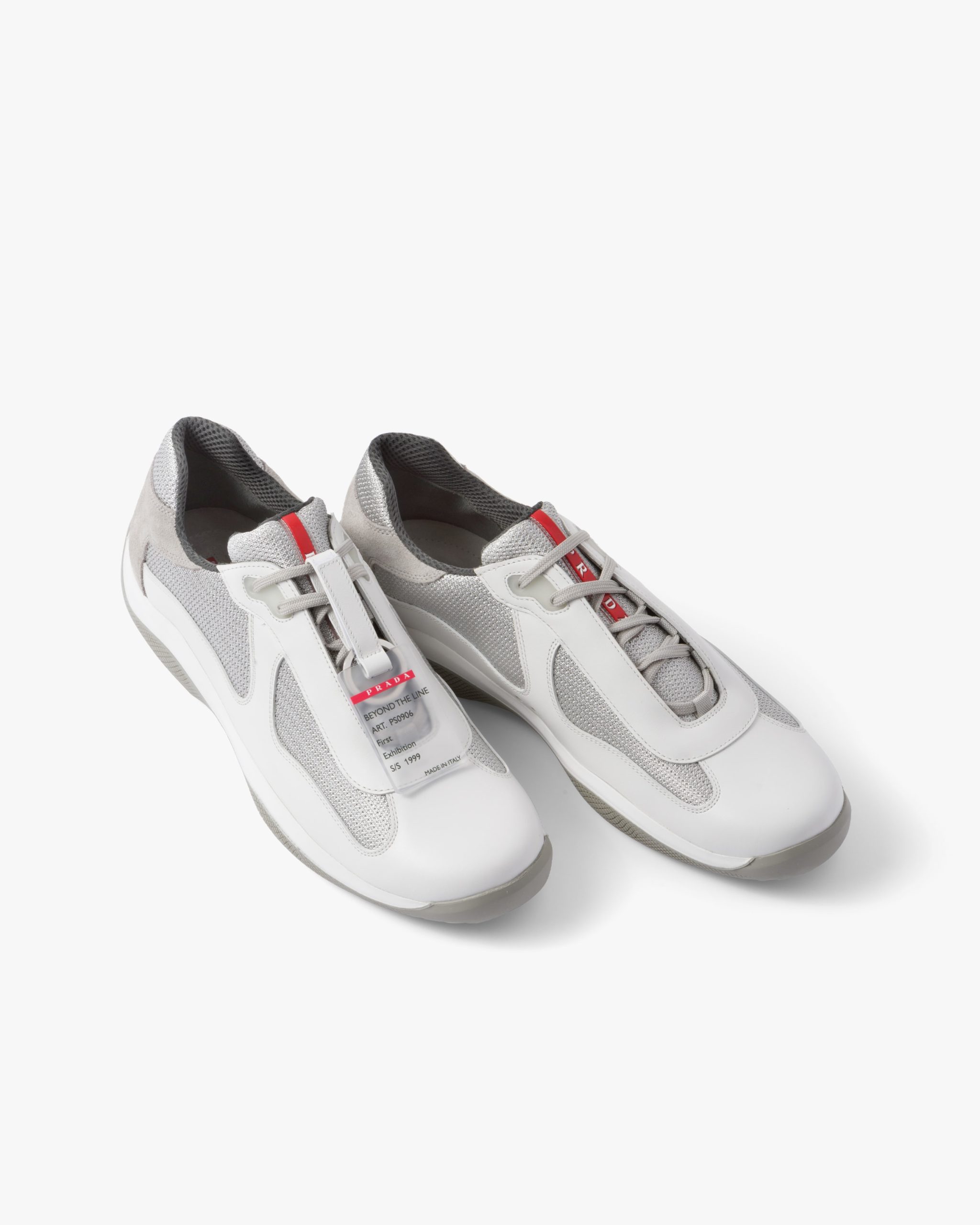 White Prada Americas Cup Original sneakers - Image 3