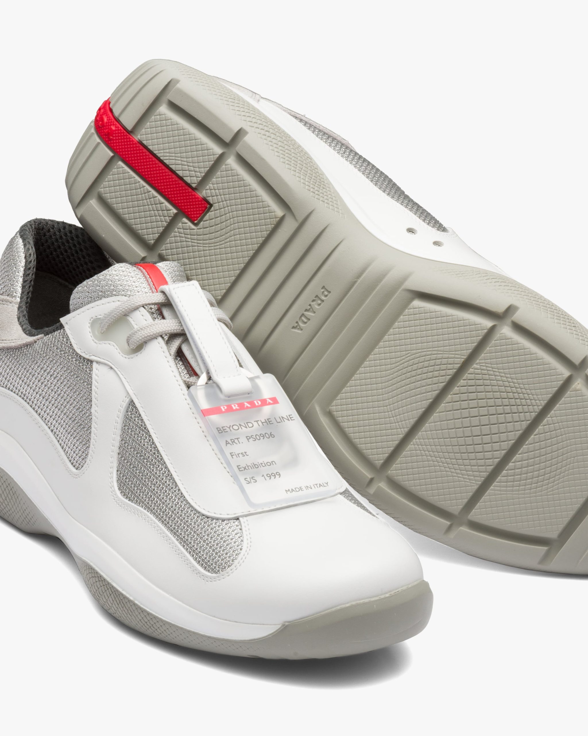 White Prada Americas Cup Original sneakers - Image 5