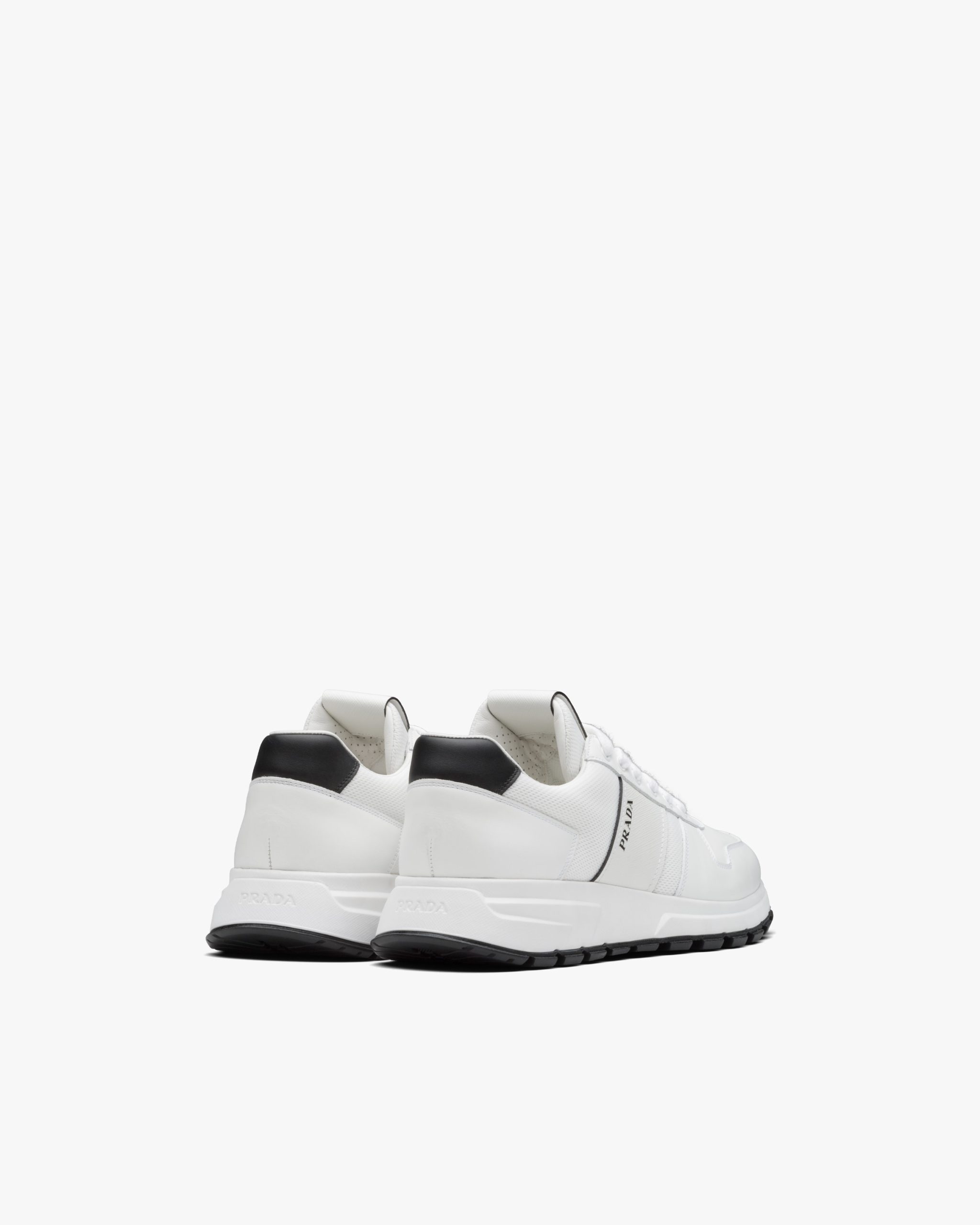 White/black Prada PRAX 01 sneakers - Image 4