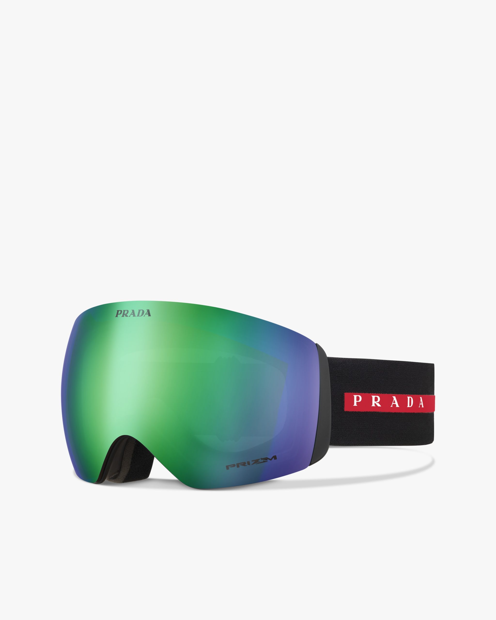 Green Mirrored Lenses Prada Linea Rossa by Oakley ski goggles - Image 3