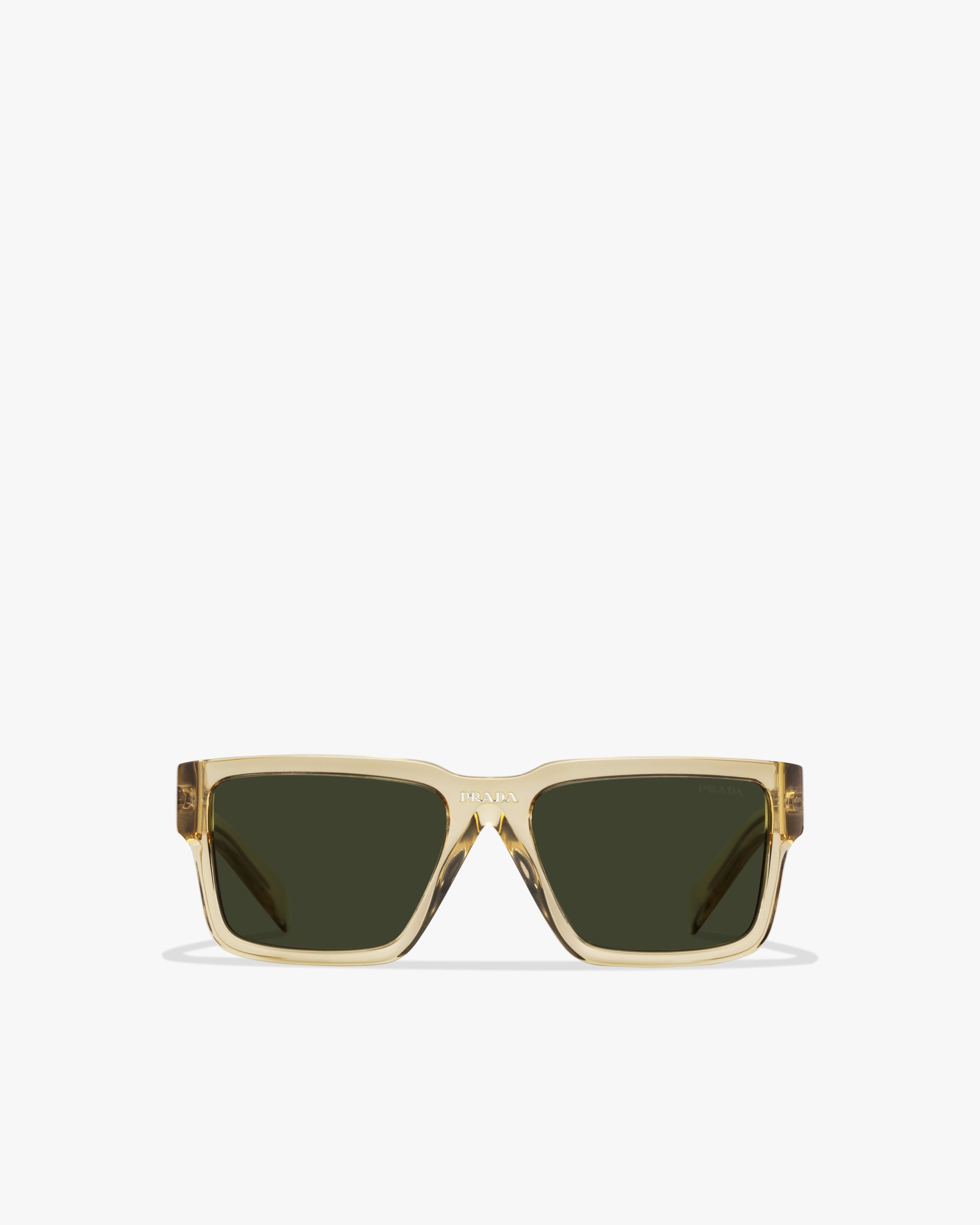 Military Green Lenses Prada Runway sunglasses
