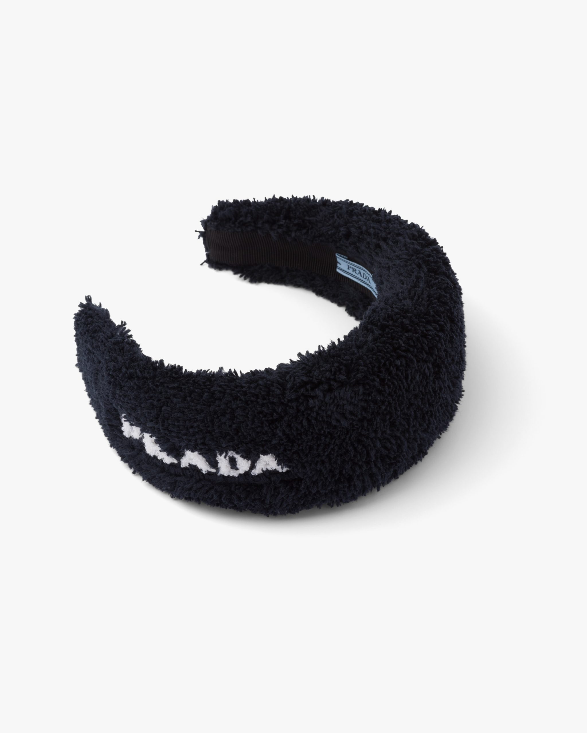 Black/white Terrycloth headband - Image 3