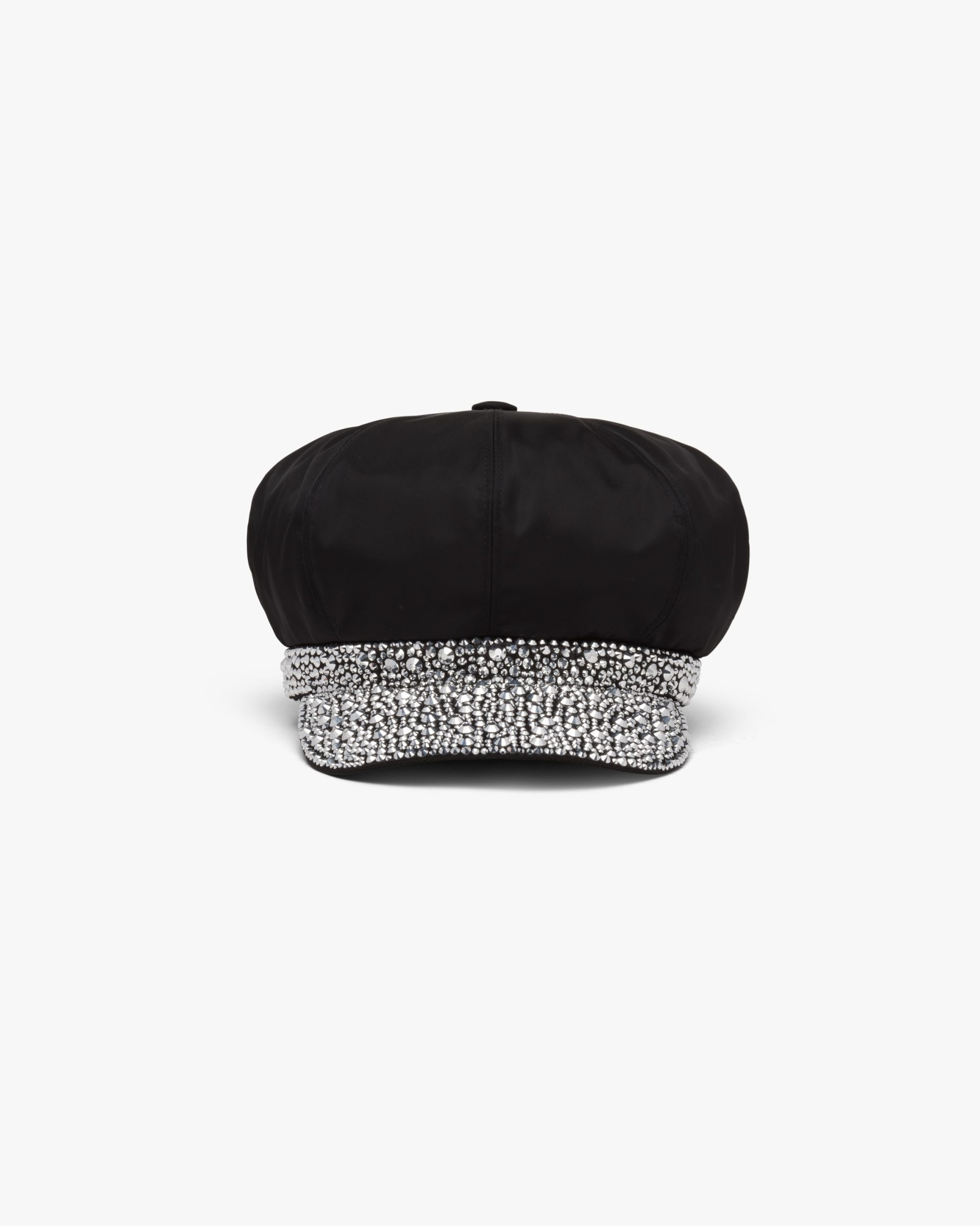 Metal Re-Nylon hat with crystals