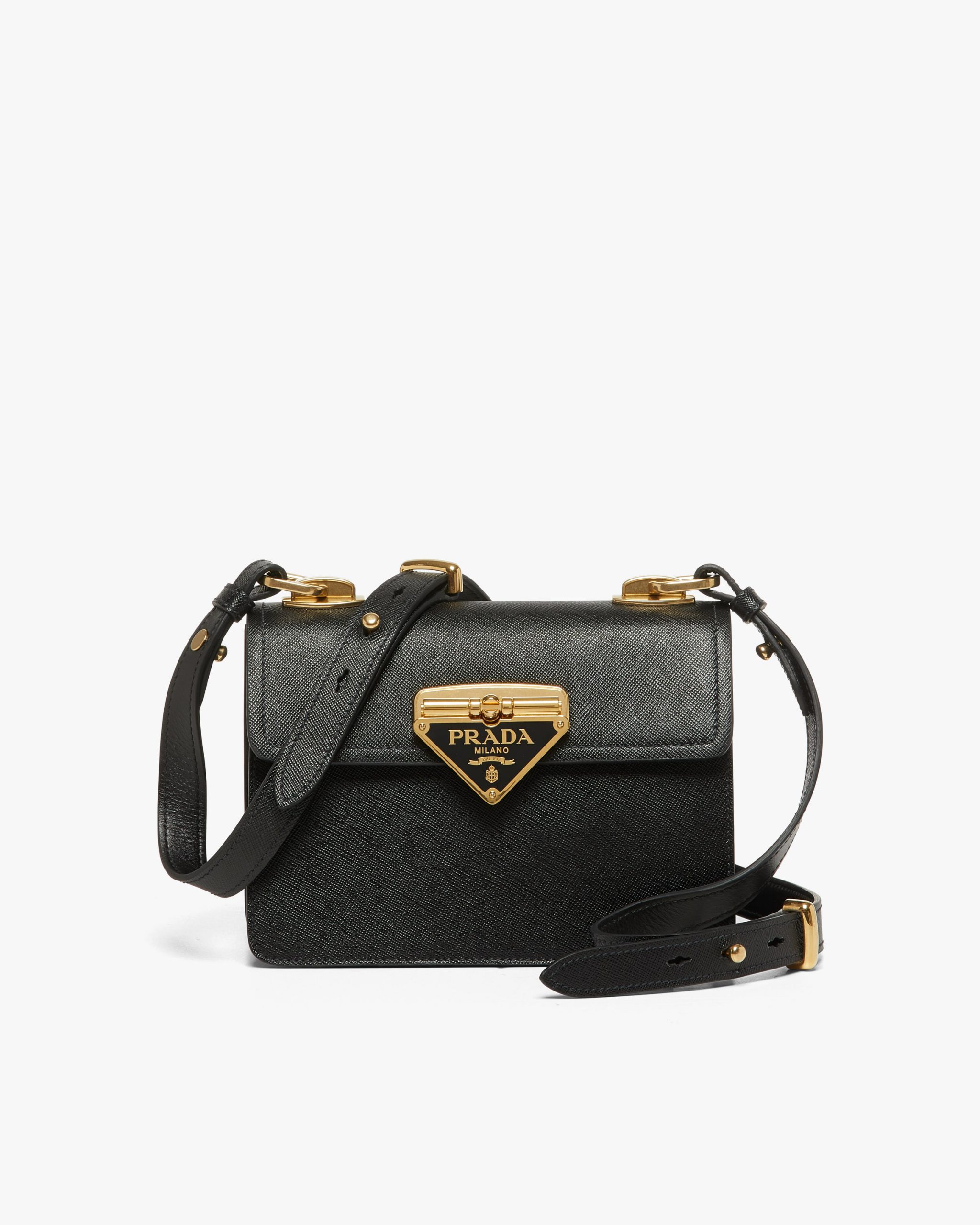 Black Saffiano leather bag