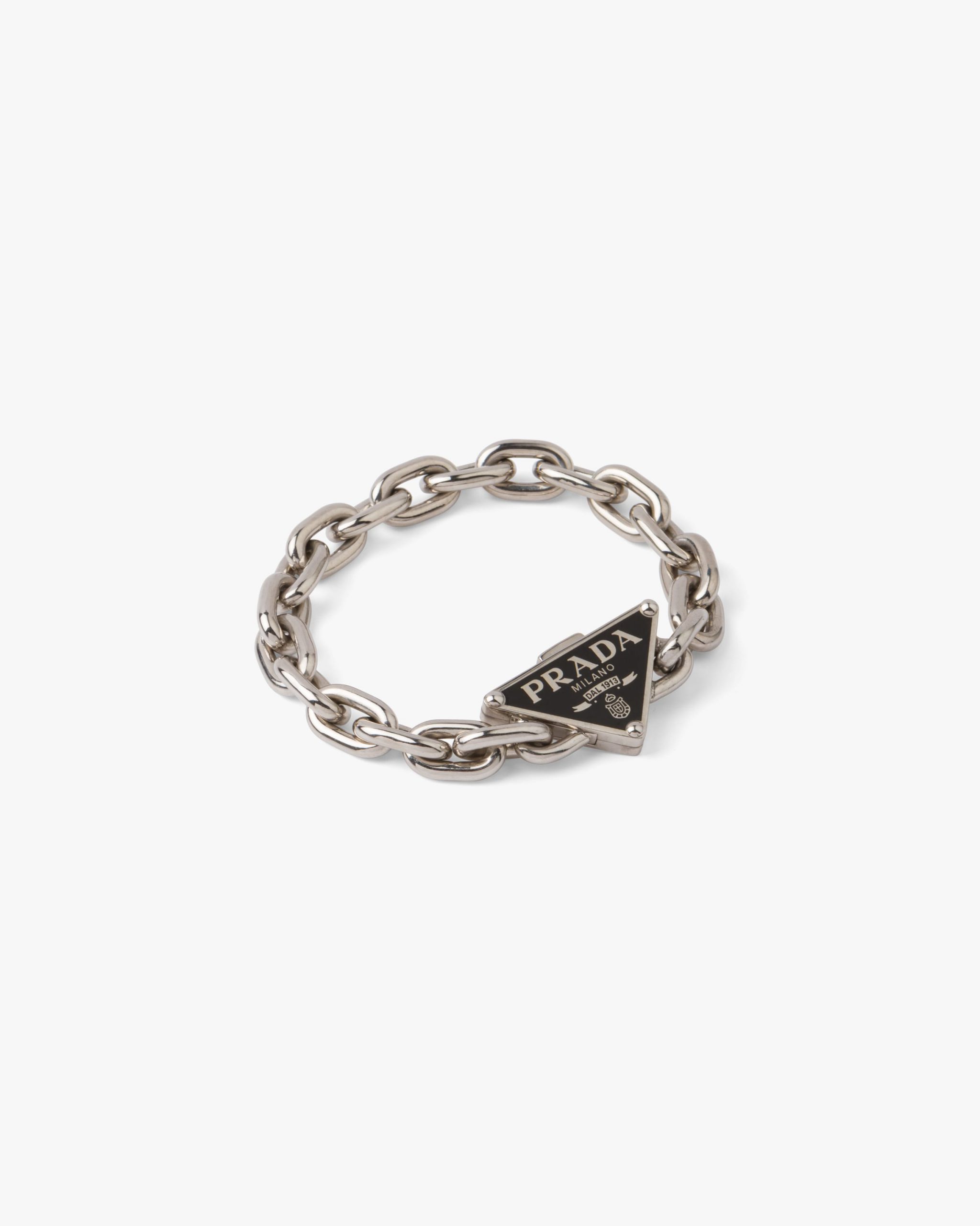 Silver Prada Symbole bracelet - Image 2