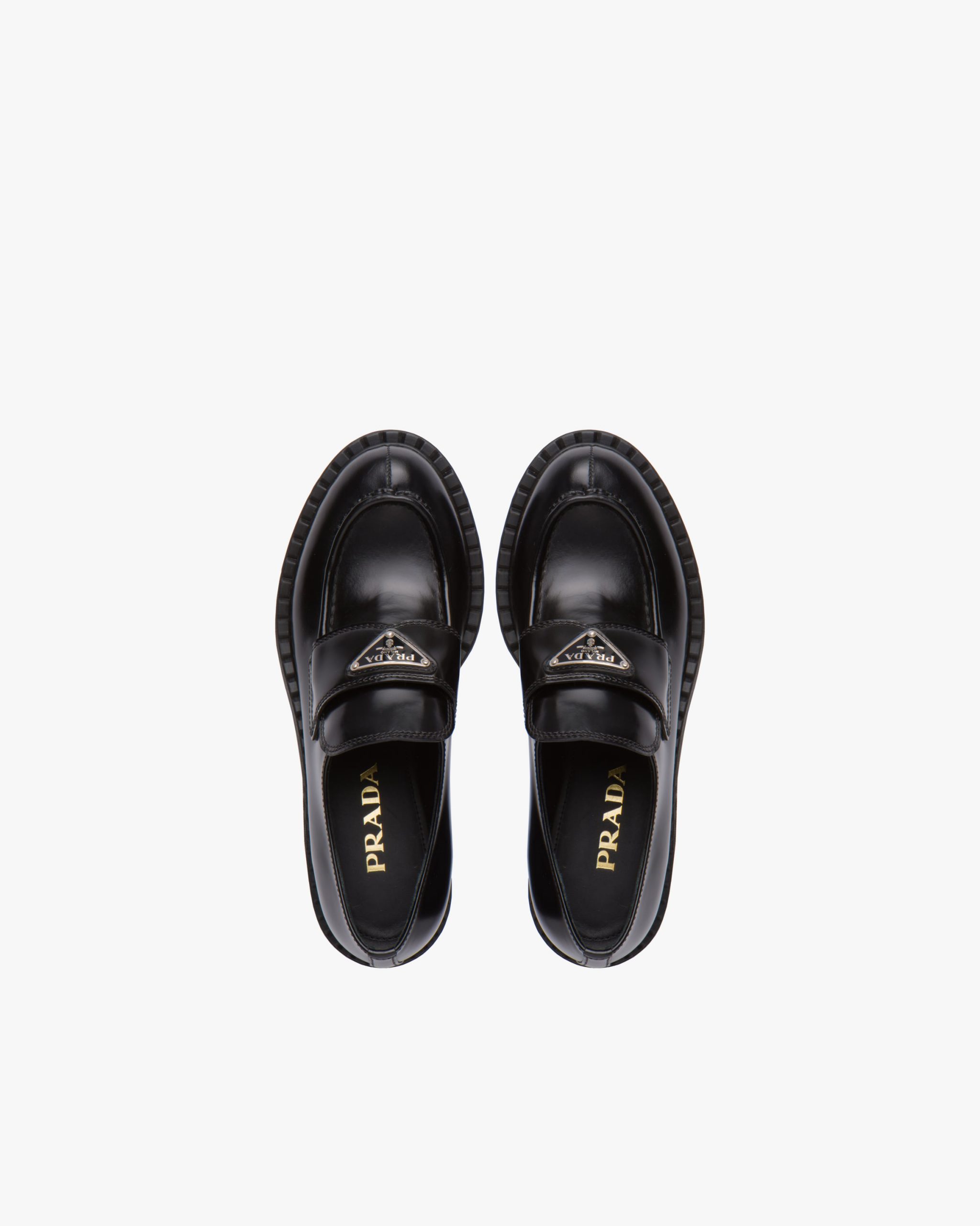Black Chocolate brushed leather loafers - Image 4