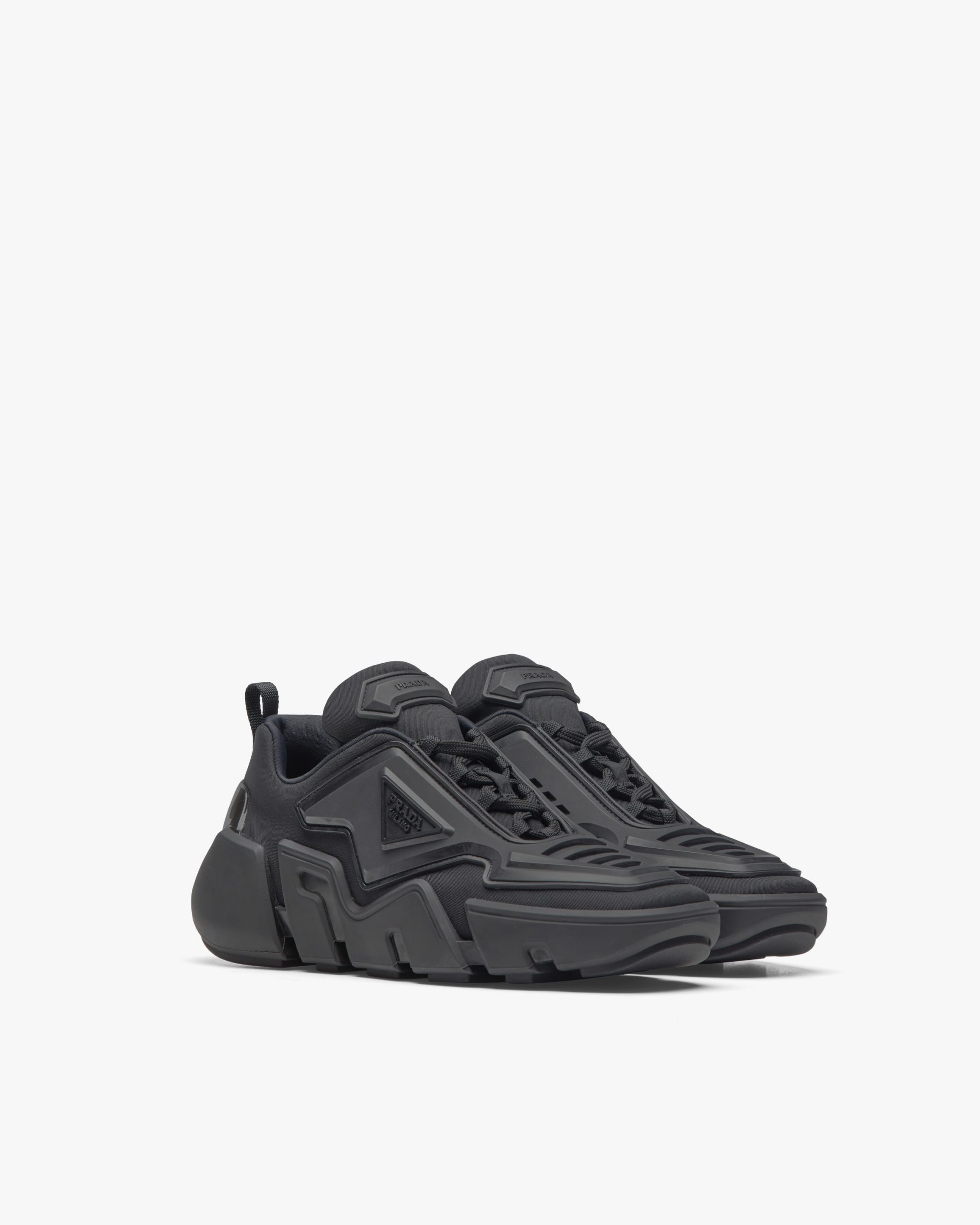 Black Technical fabric sneakers