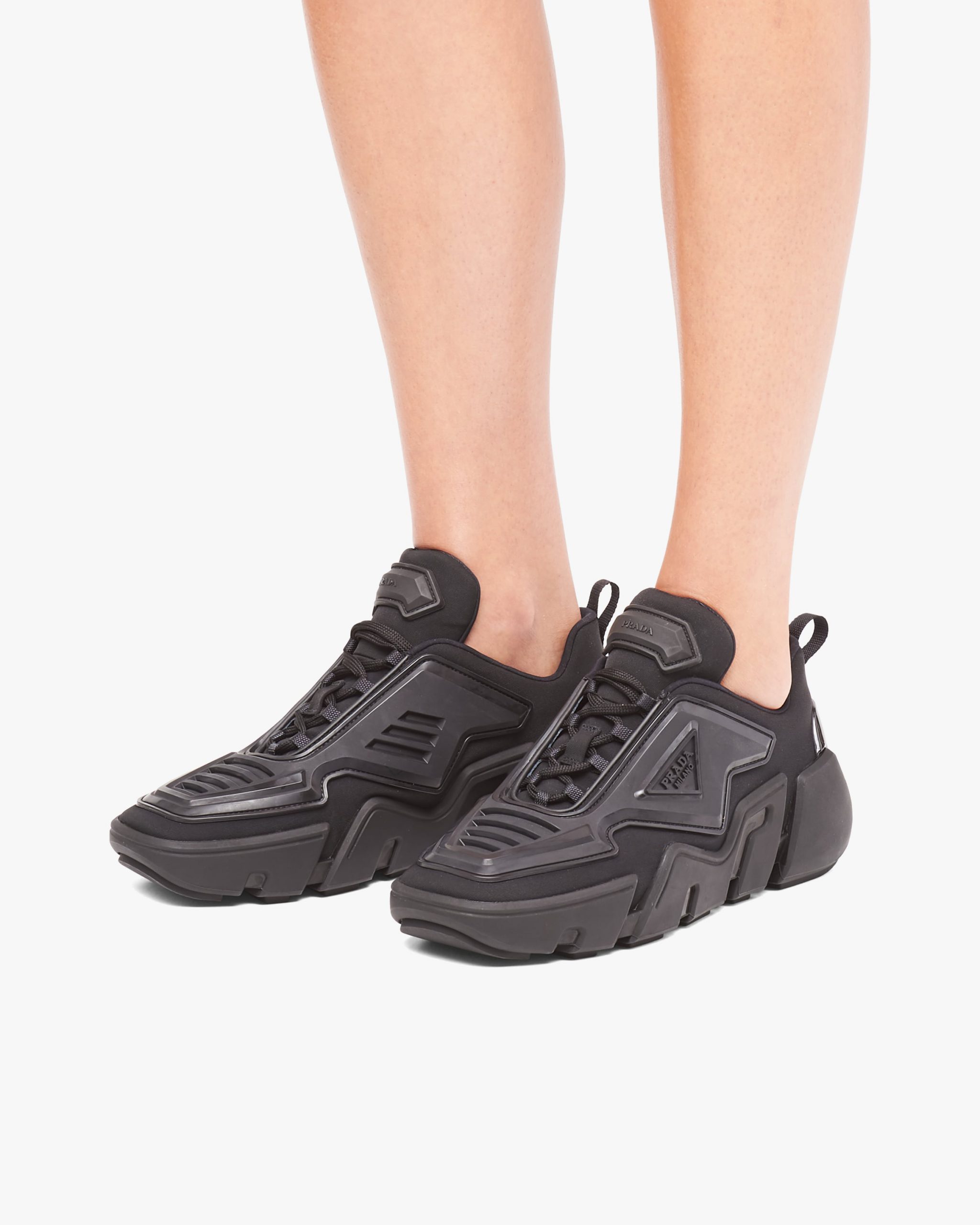 Black Technical fabric sneakers - Image 5