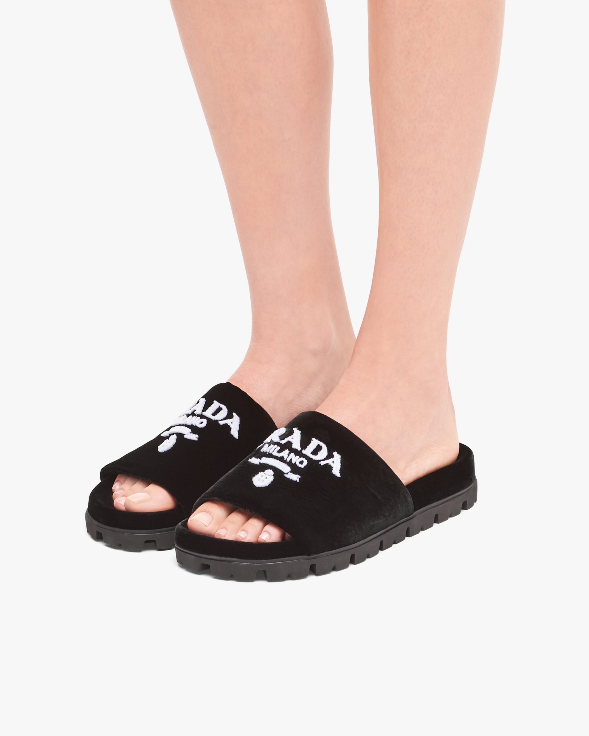 Black Velvet slides - Image 5