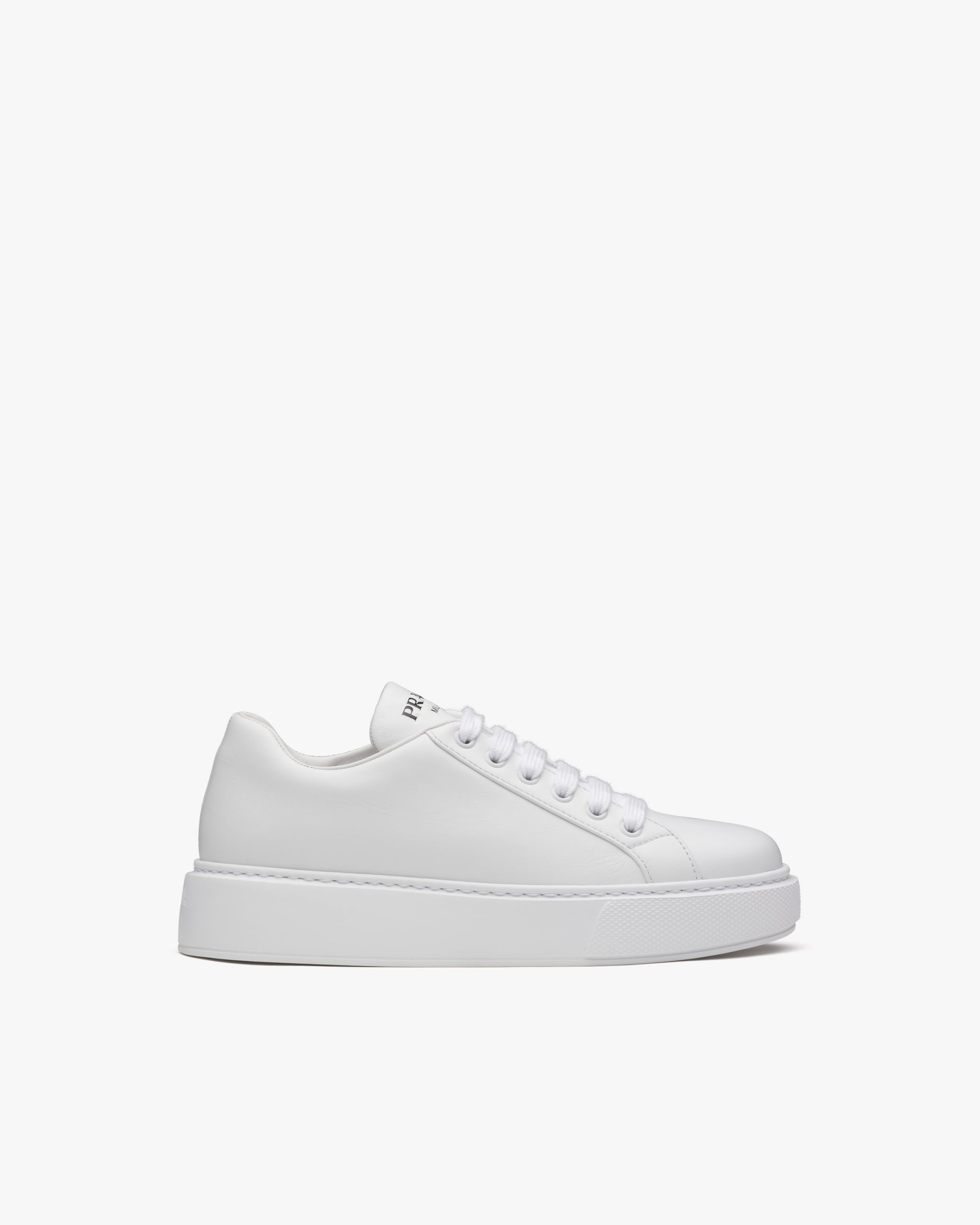 White Leather sneakers - Image 2