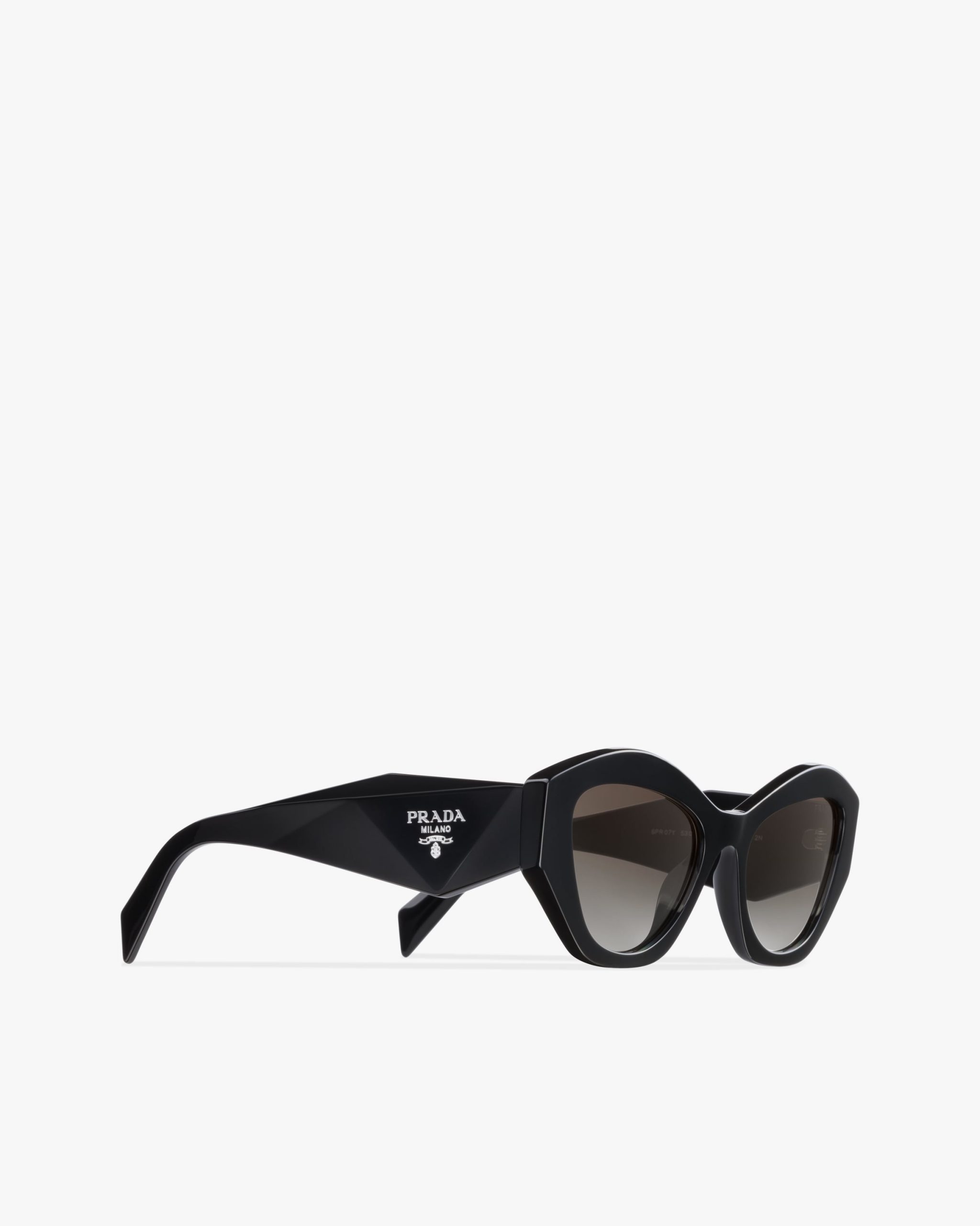 Gradient Anthracite Gray Lenses Prada Symbole sunglasses - Image 3