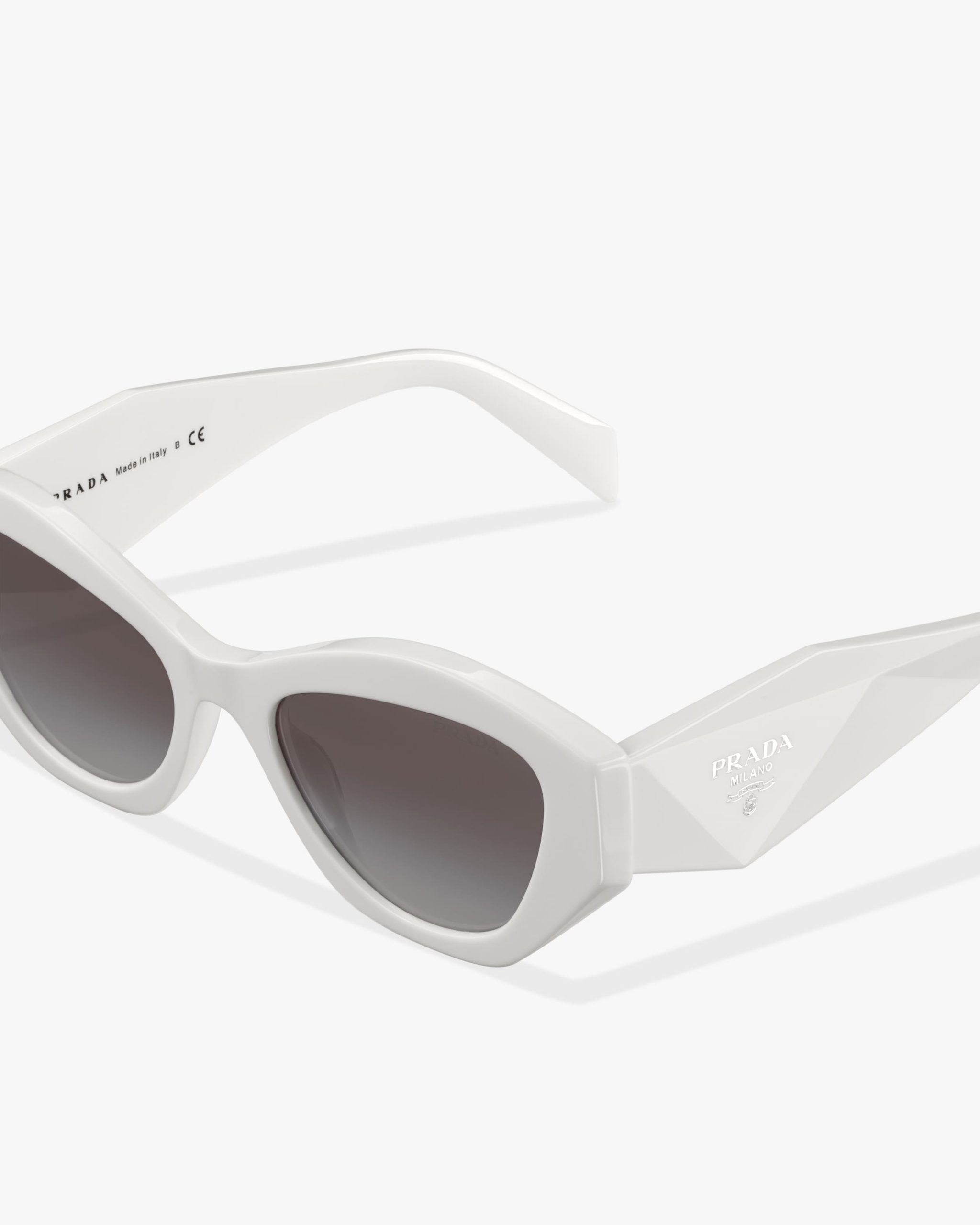 Gradient Slate Gray To Light Blue Lenses Prada Symbole sunglasses - Image 5