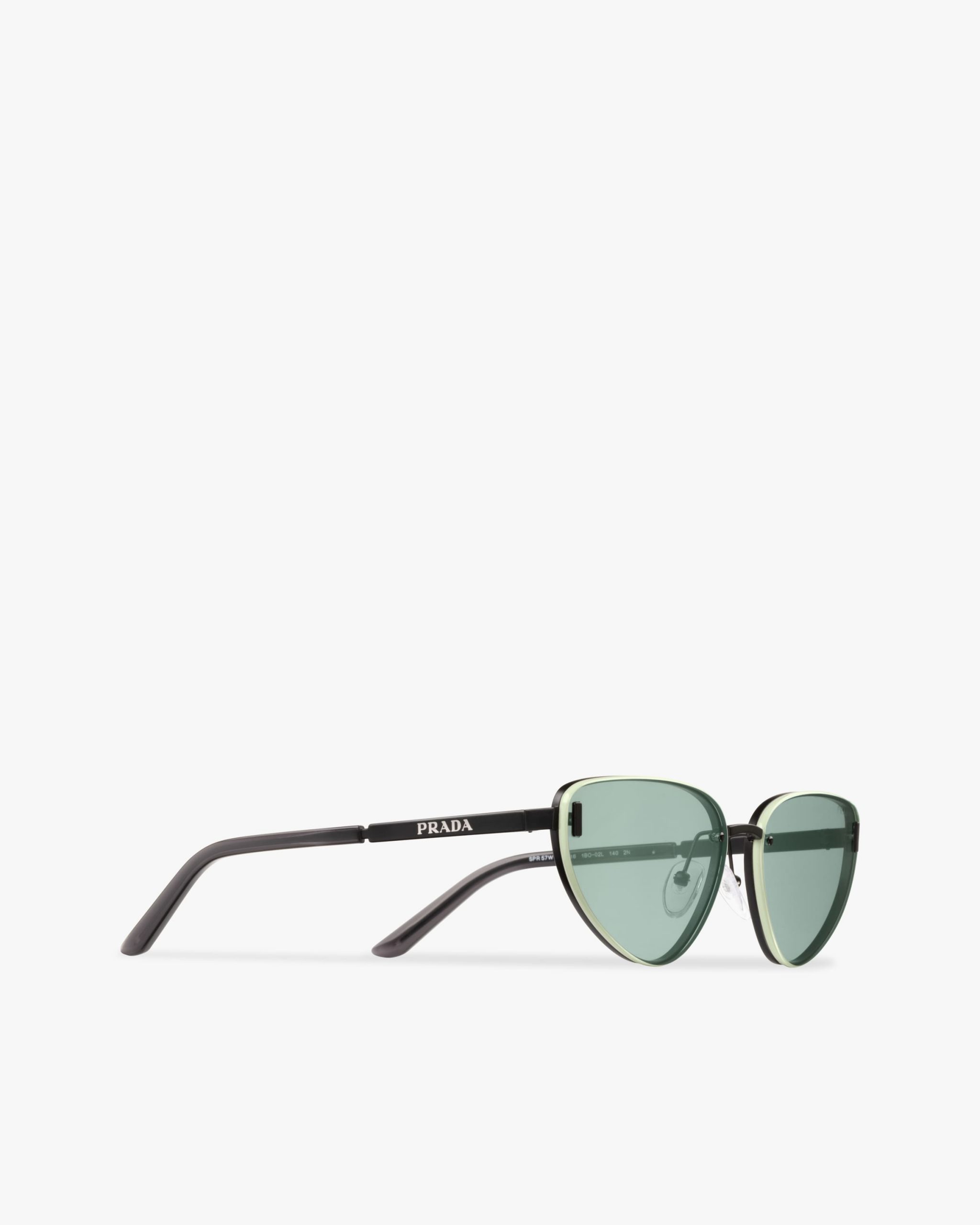 Jade/aqua Lenses Prada Duple sunglasses - Image 3