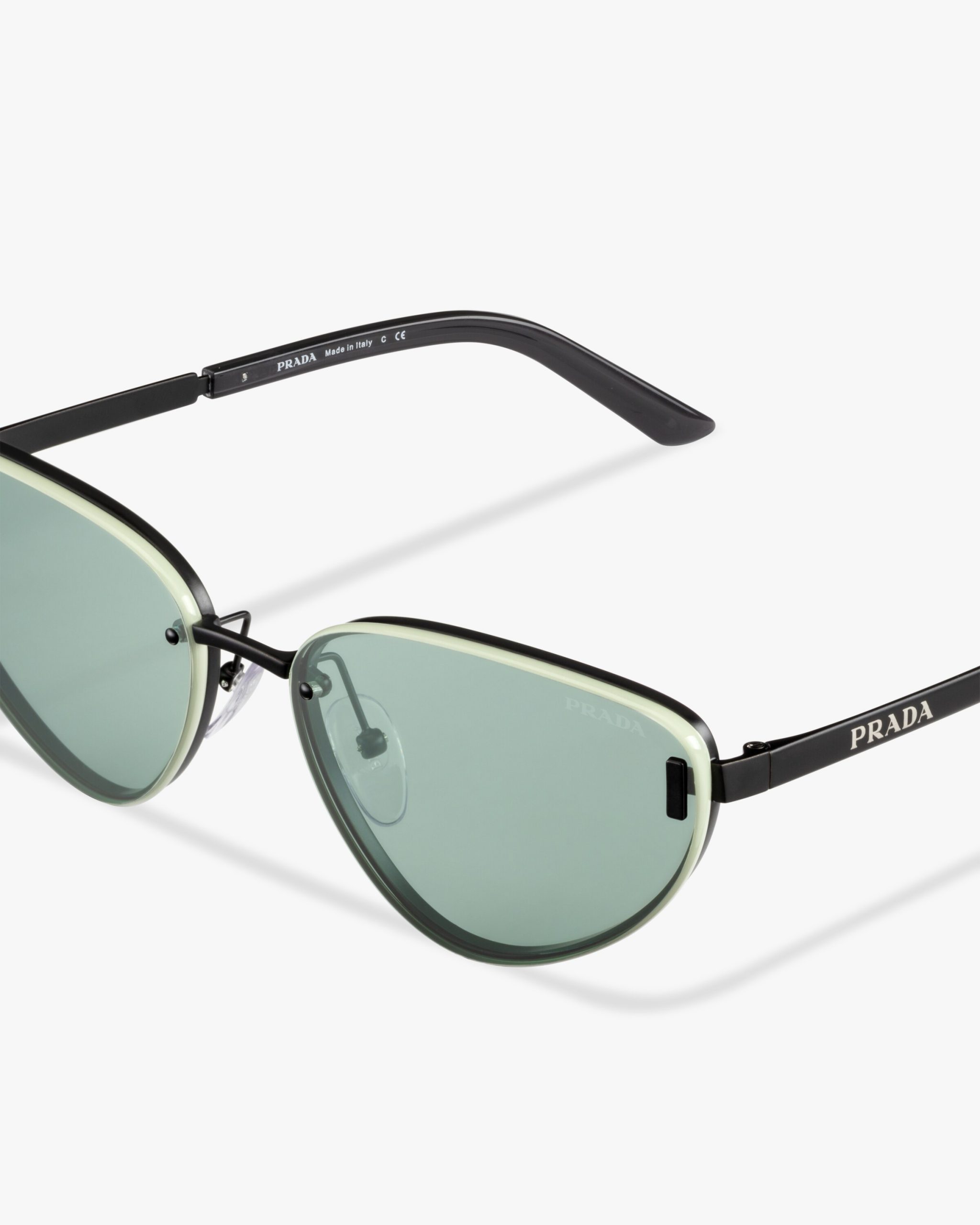Jade/aqua Lenses Prada Duple sunglasses - Image 5