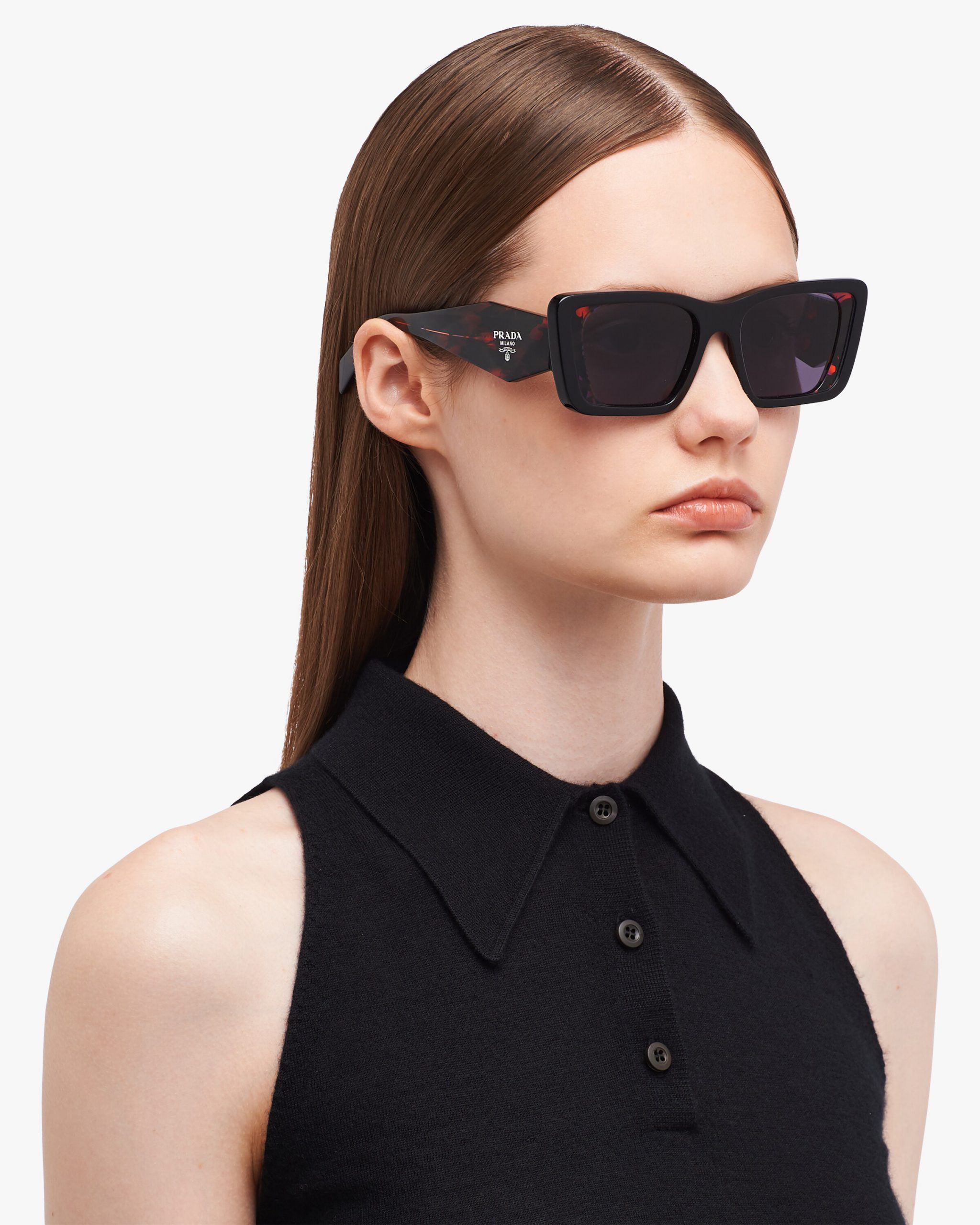 Royal Blue Lenses Prada Symbole sunglasses - Image 2