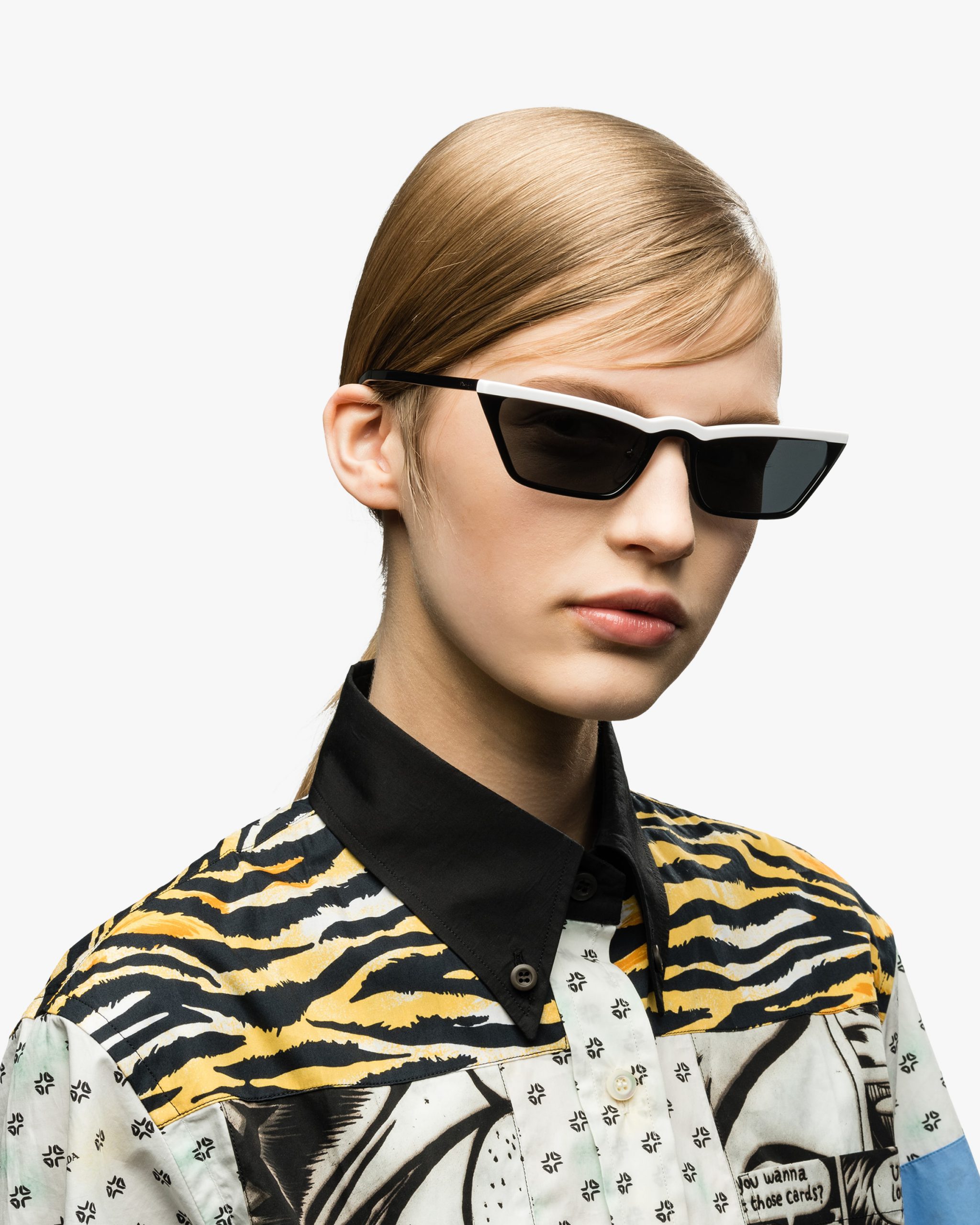 Slate Gray Lenses Prada Ultravox Eyewear - Image 2